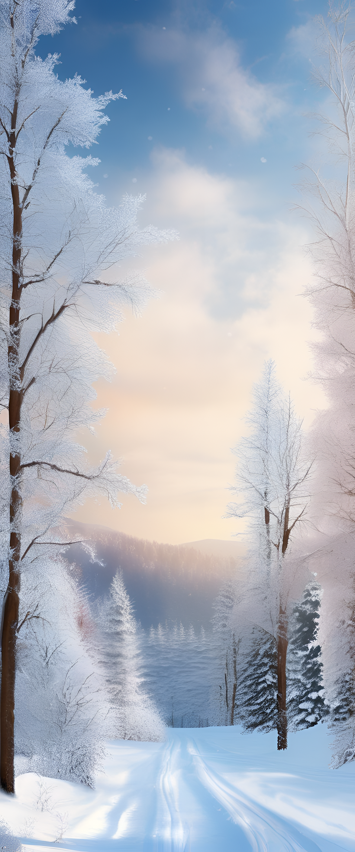 A Winter Background