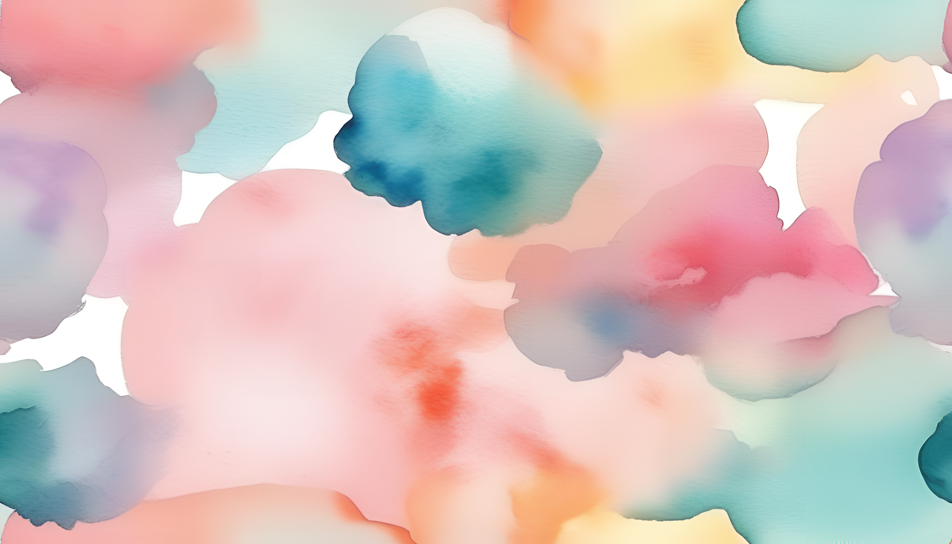 Watercolor pastel background with cool hues.