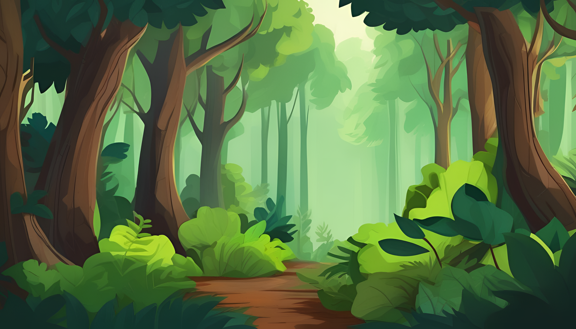 A Forest Background