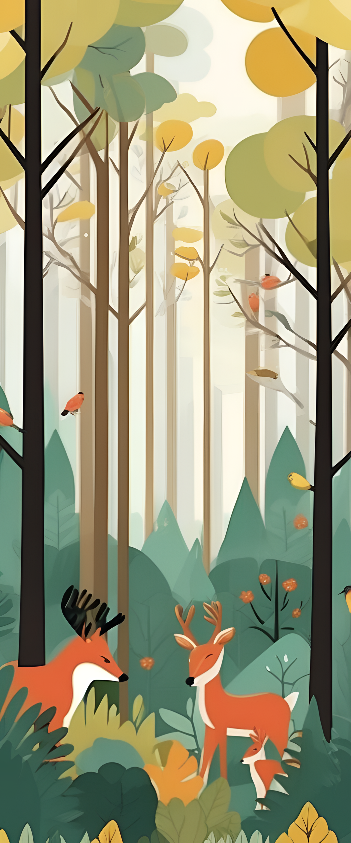 A Forest Background