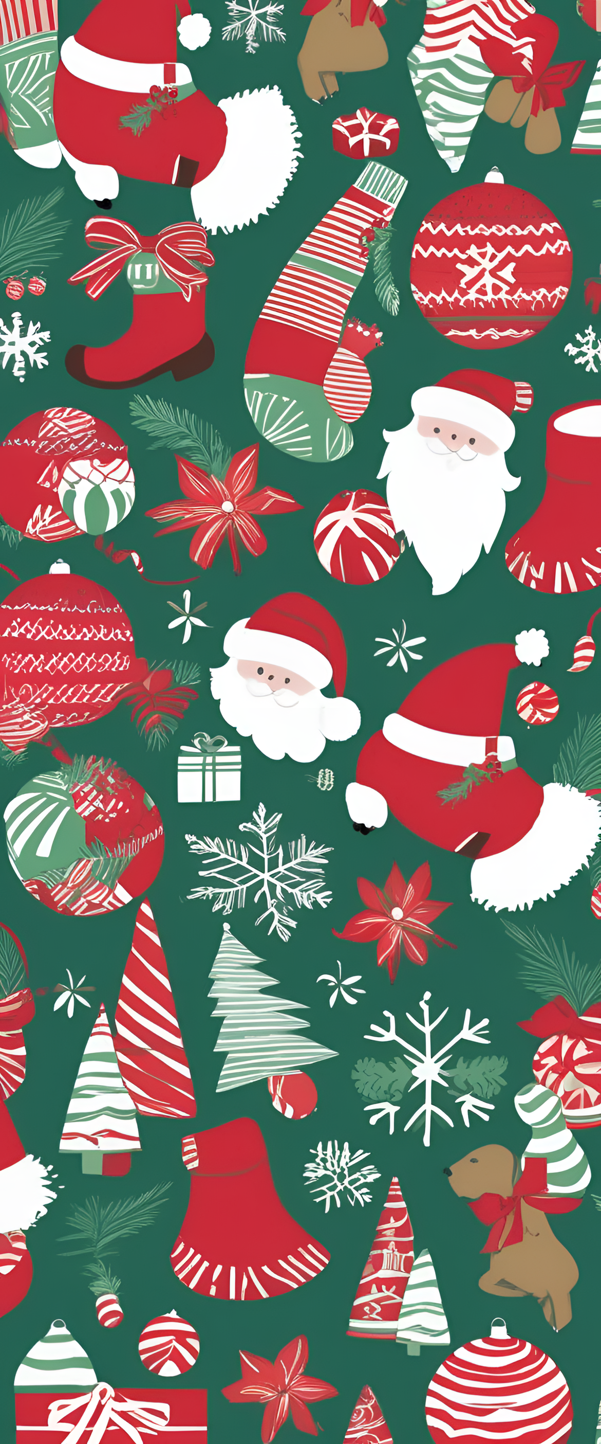 A Preppy Christmas Wallpaper