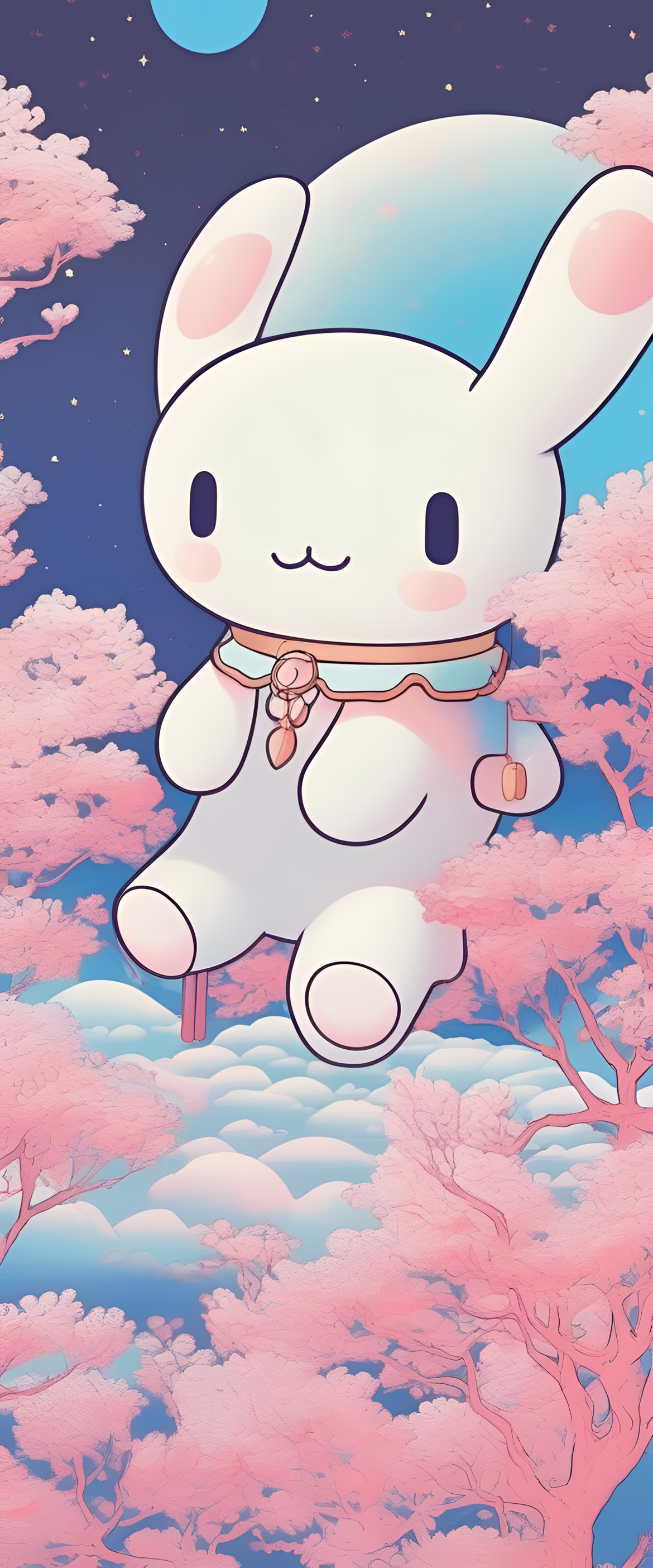 Candy-colored Cinnamoroll wallpaper