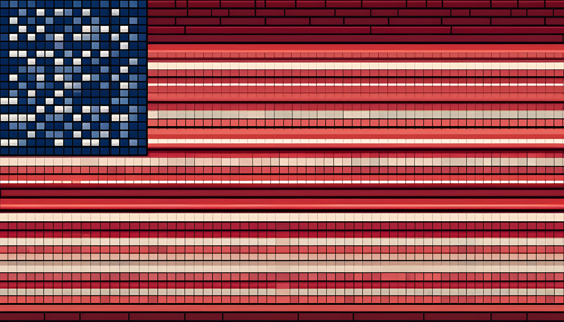 An American Flag Background