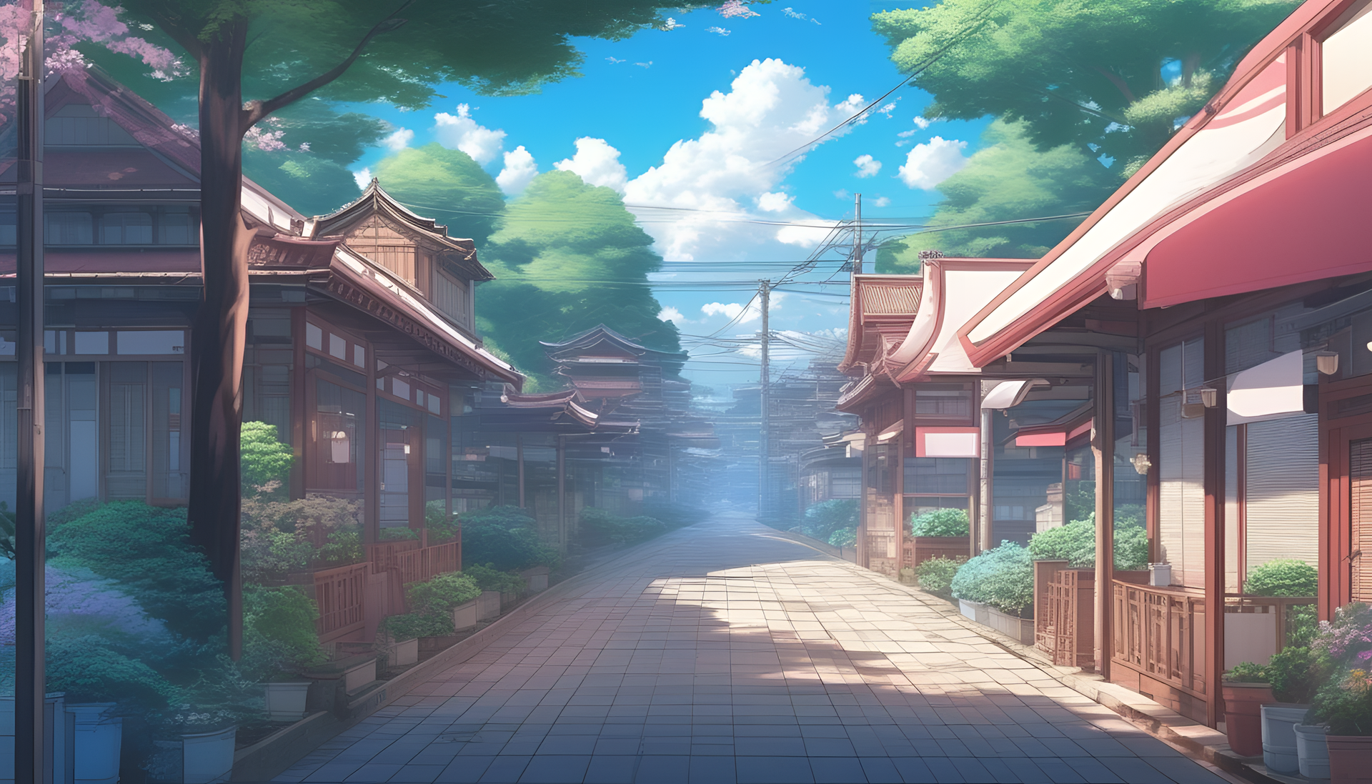 Vibrant, highly detailed anime-inspired desktop wallpaper.