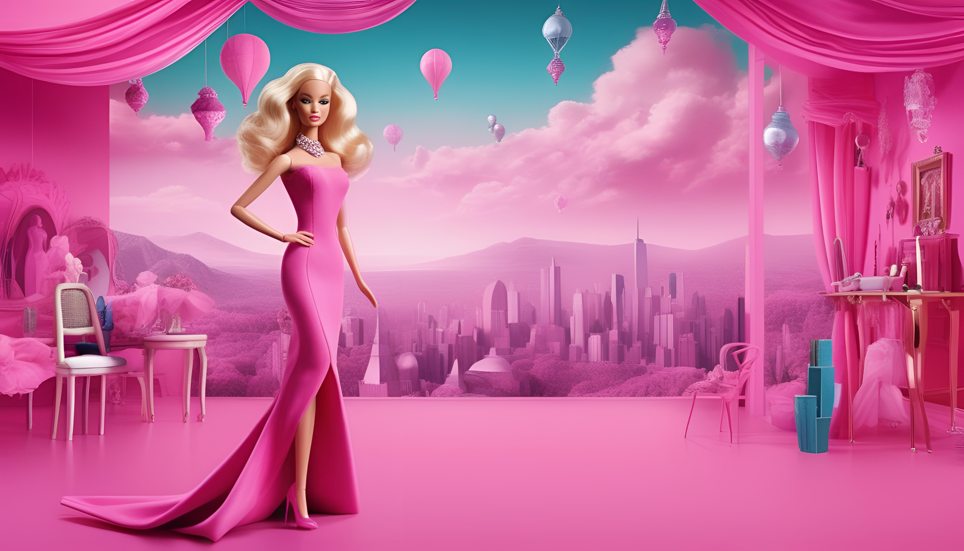 A Barbie Background