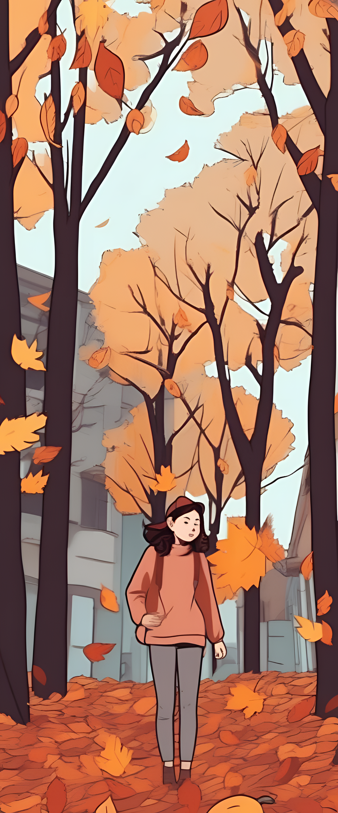 A Cute Fall Wallpaper