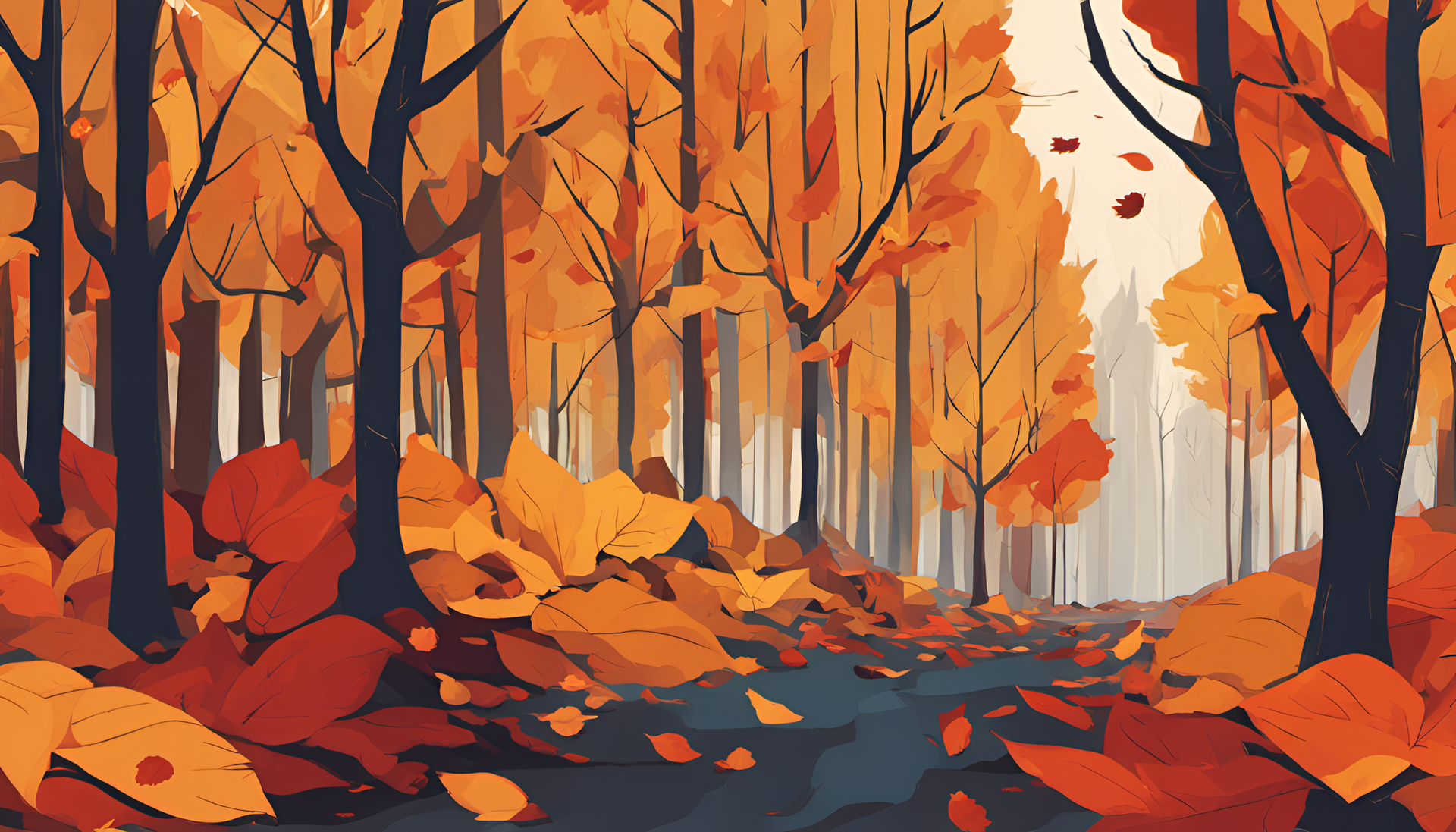 Autumn-inspired profile picture.