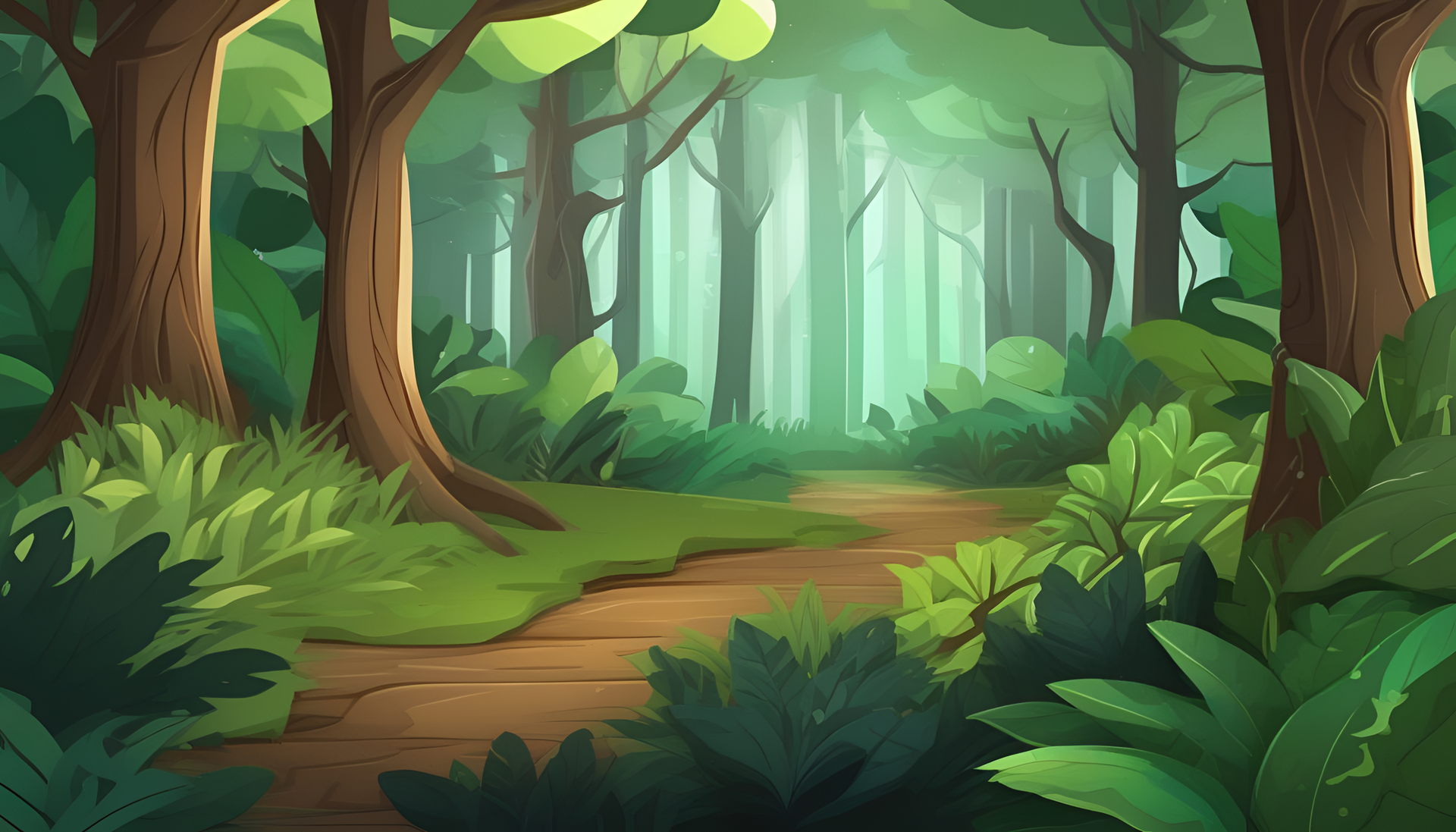 A Forest Background