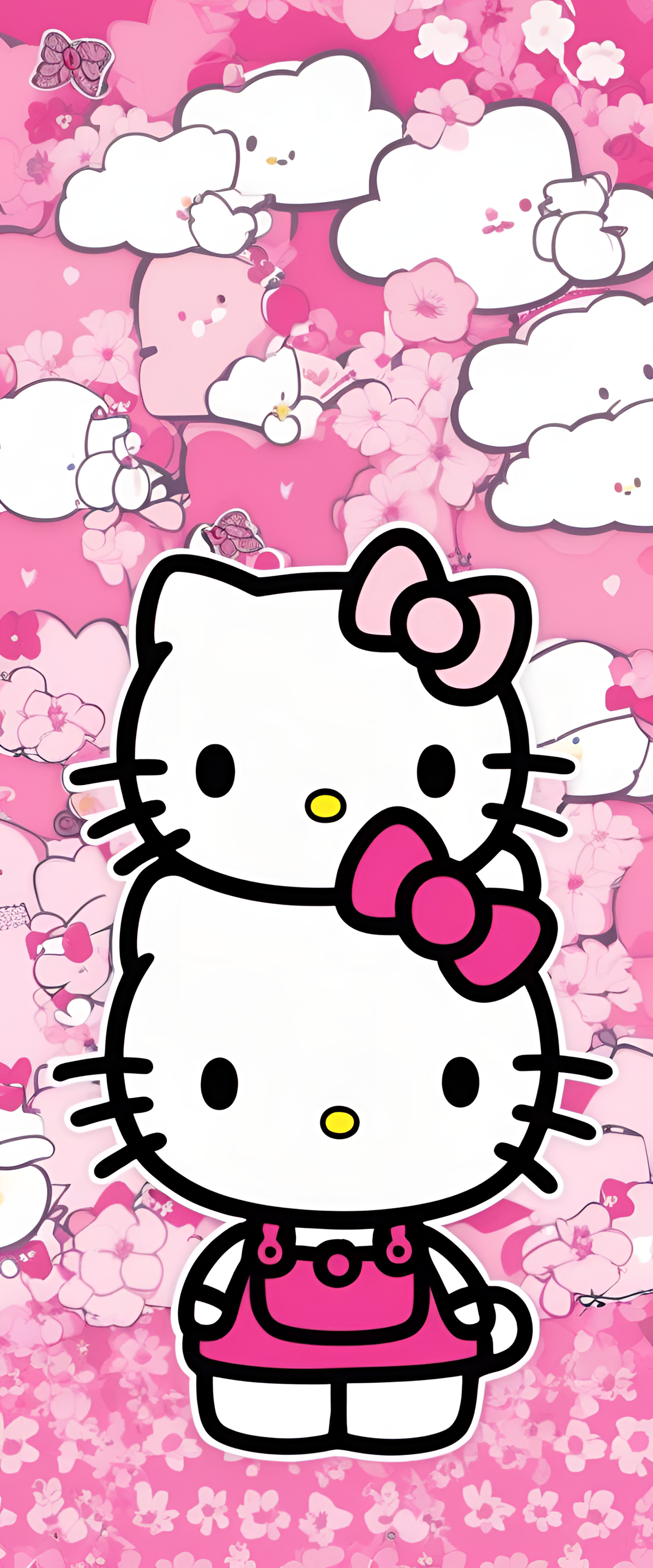 A Hello Kitty Background