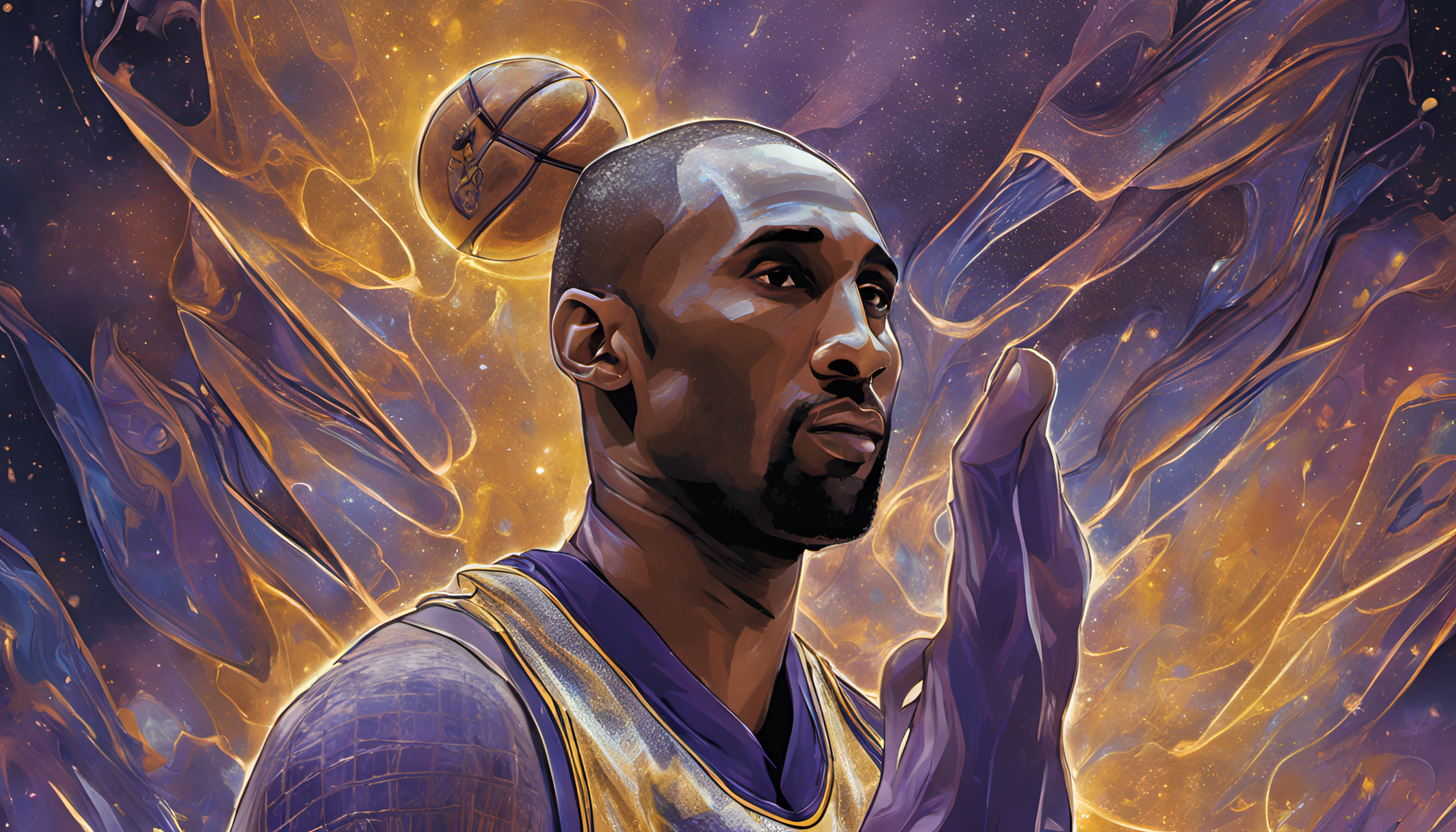 Vibrant tribute to Kobe Bryant