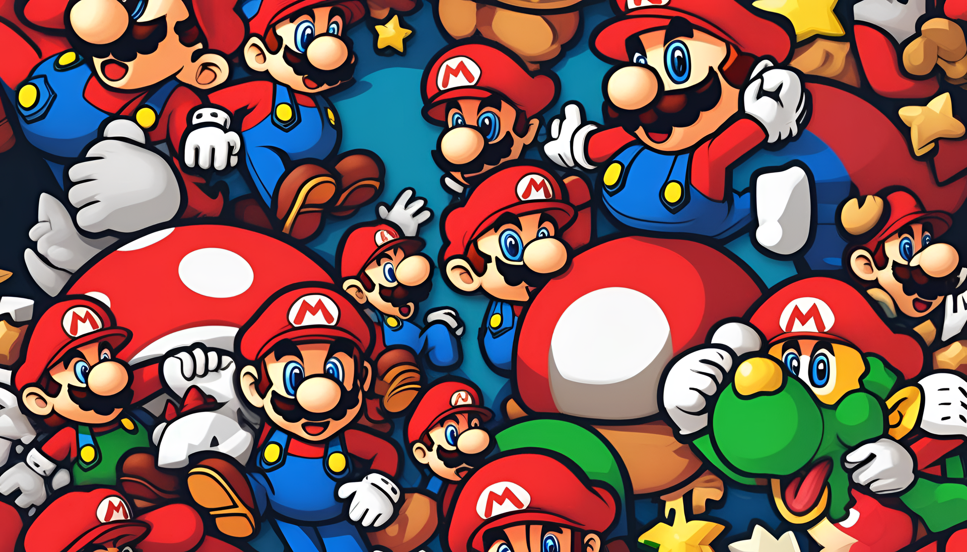 A Mario Background