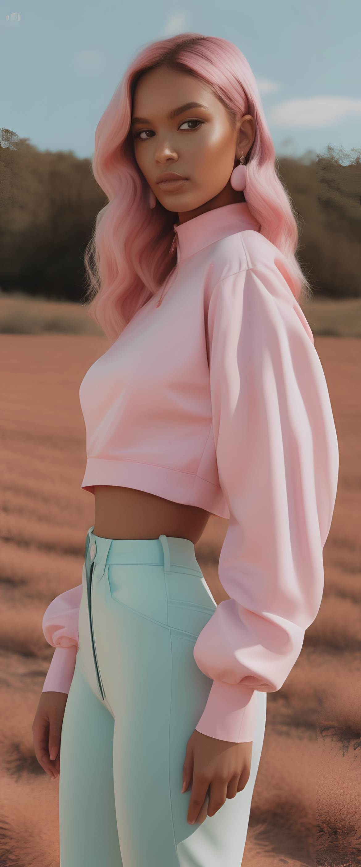 Pastel-colored phone wallpaper with a dreamy, soft aesthetic.