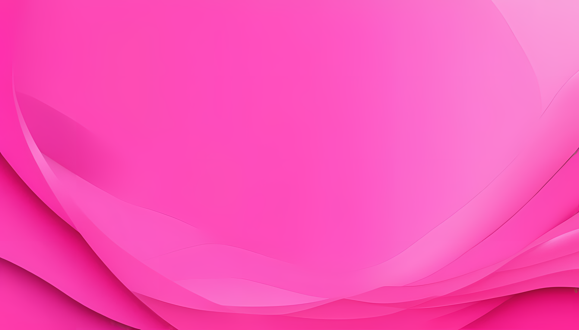 Vibrant pink background with swirling gradient patterns.