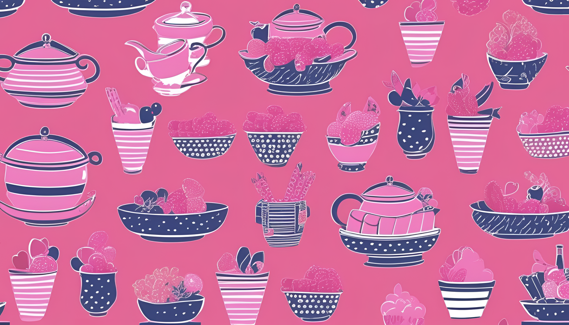 A Pink Preppy Wallpaper