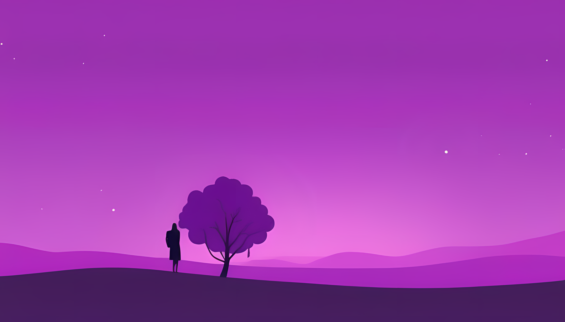 A Purple Background