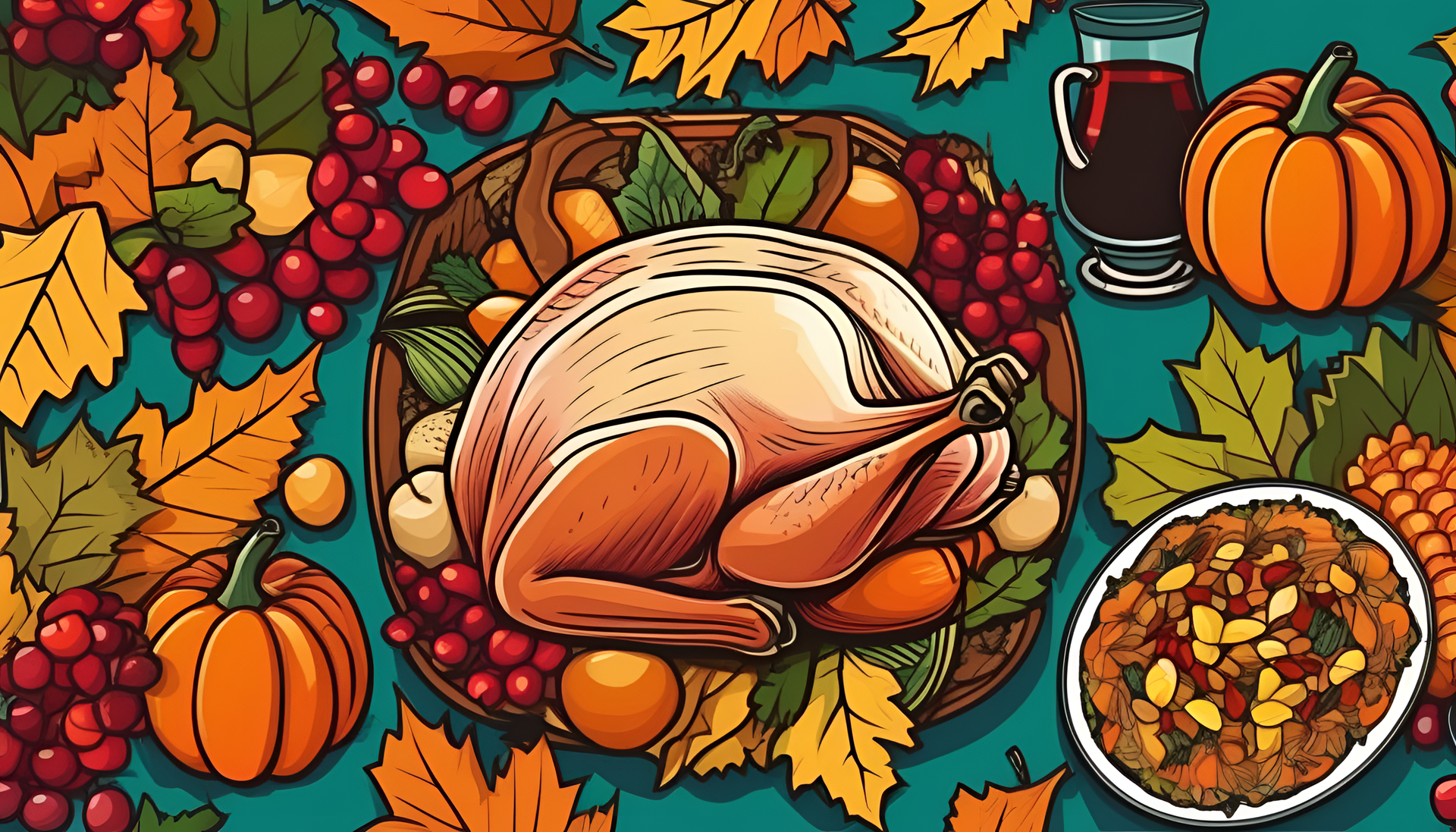 A Thanksgiving Background