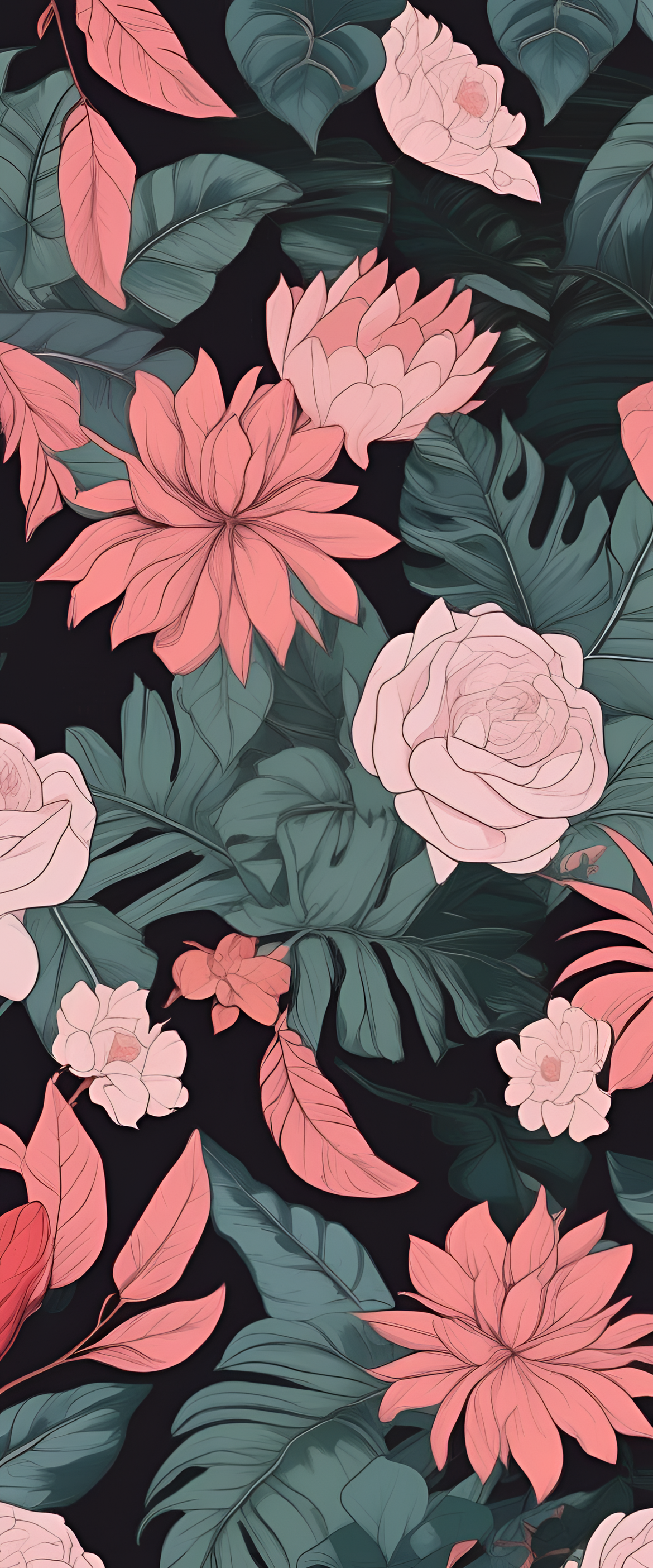 A vibrant and mesmerizing wallpaper featuring aesthetic backgrounds.