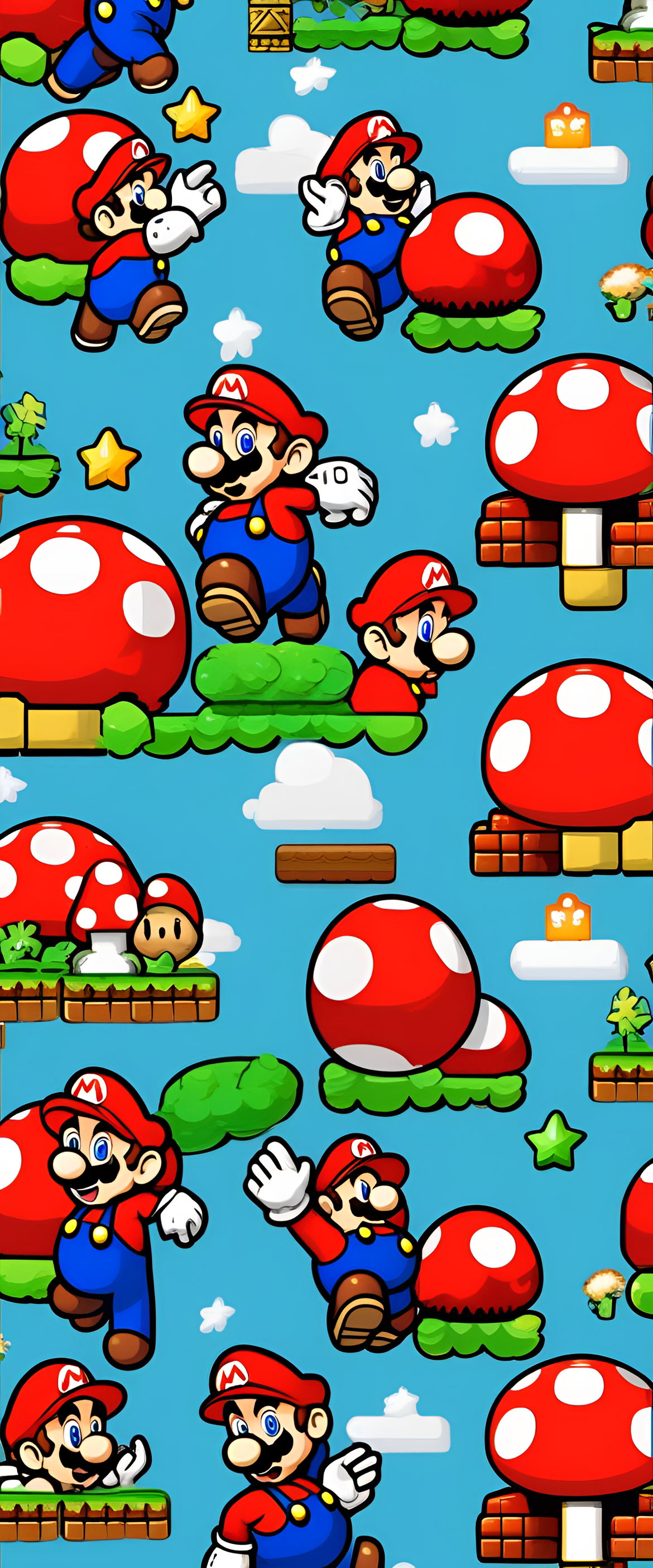 A Mario Background