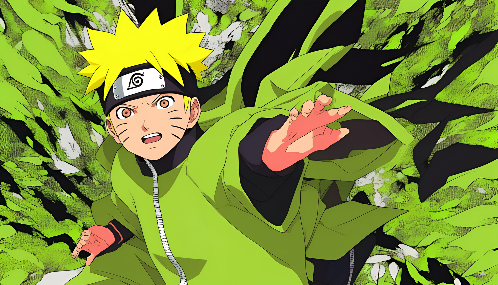 A Cool Green Naruto Pictures