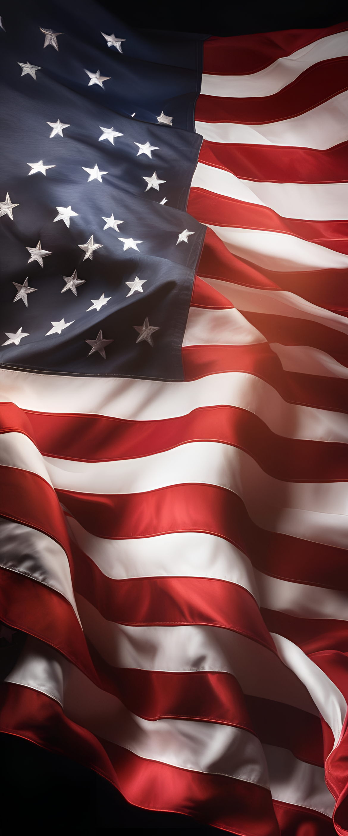 An American Flag Background