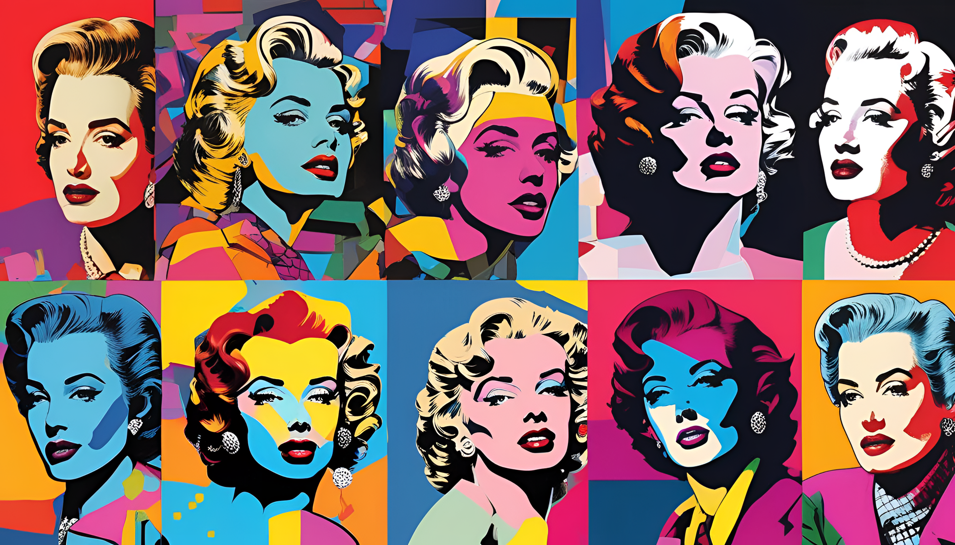 Pop art Among Us wallpaper.