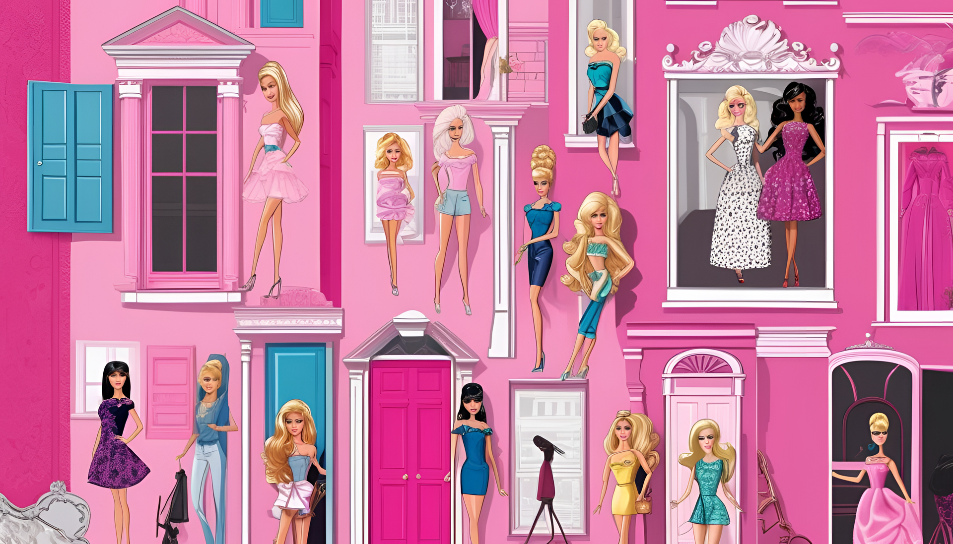 A Barbie Background