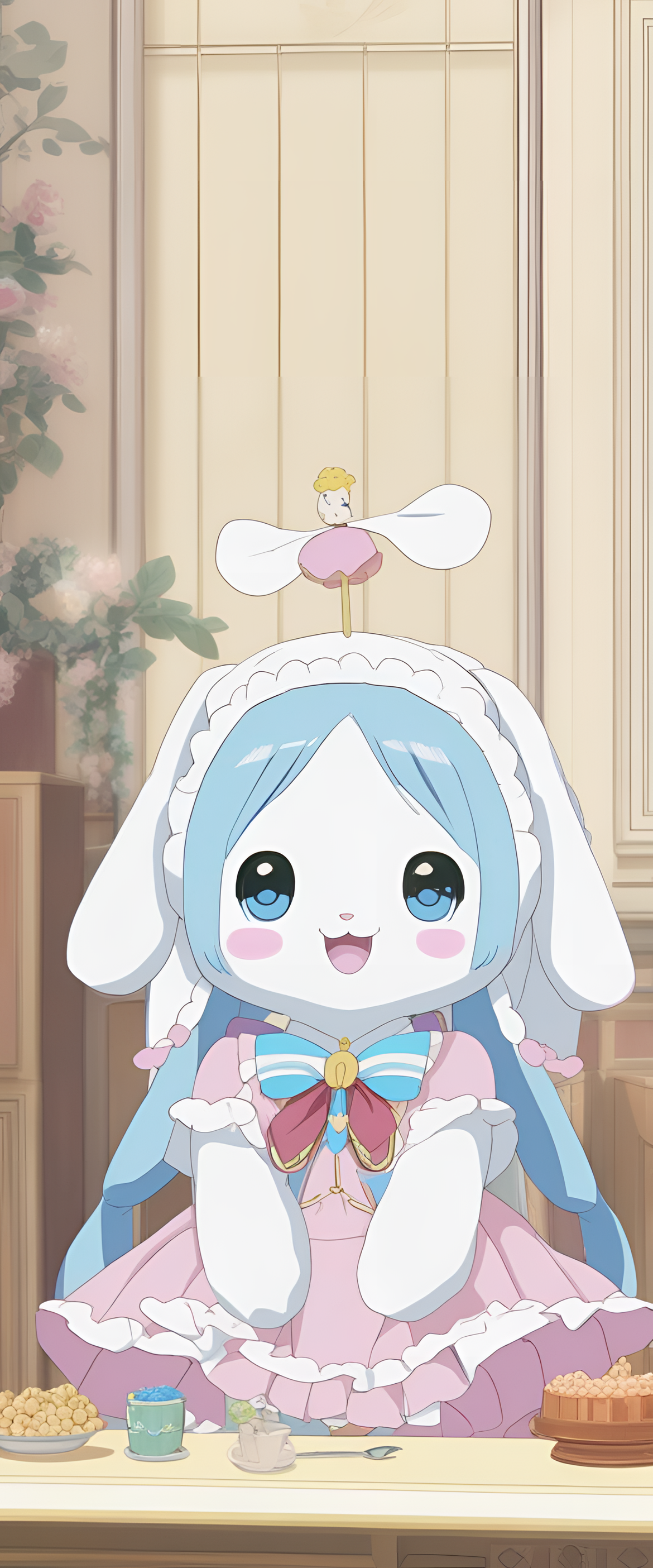 Cinnamoroll phone wallpaper with adorable movie still.