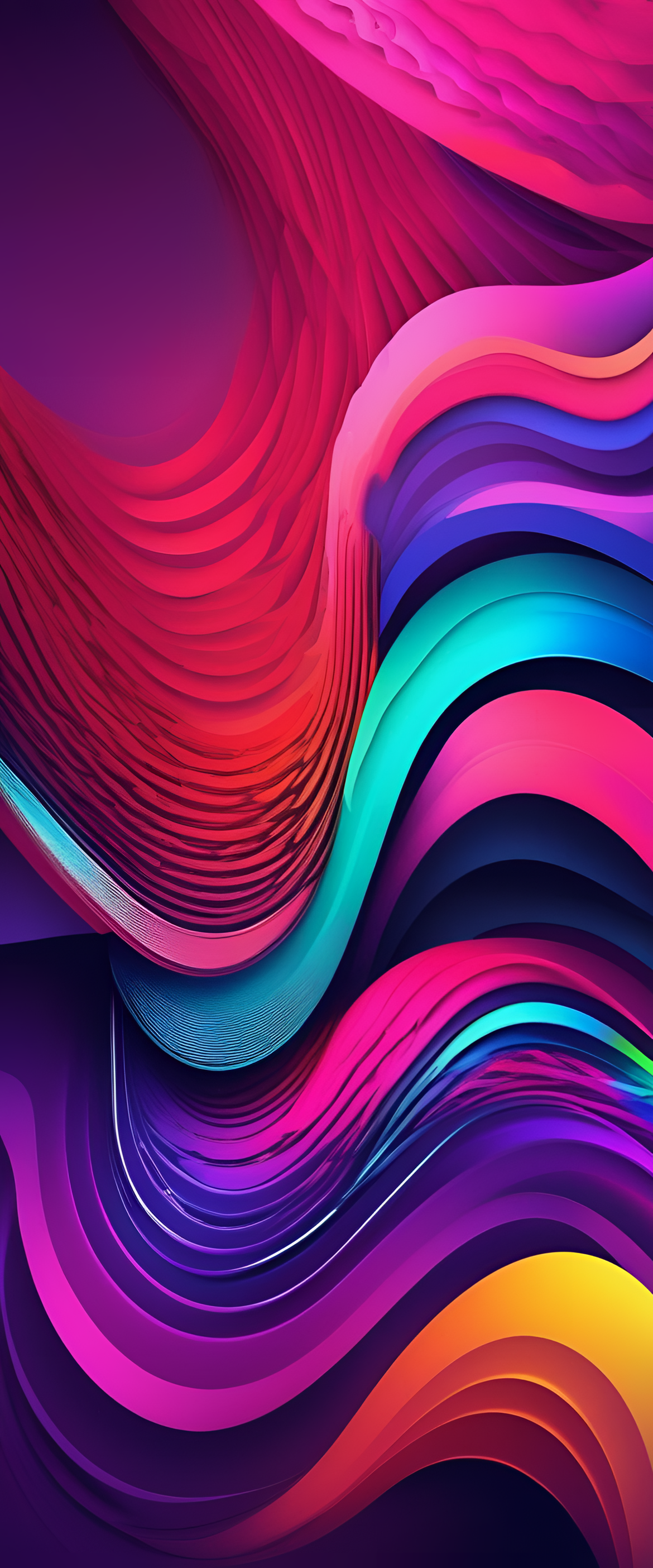 Colorful abstract wallpaper for your phone, adding a touch of coolness.