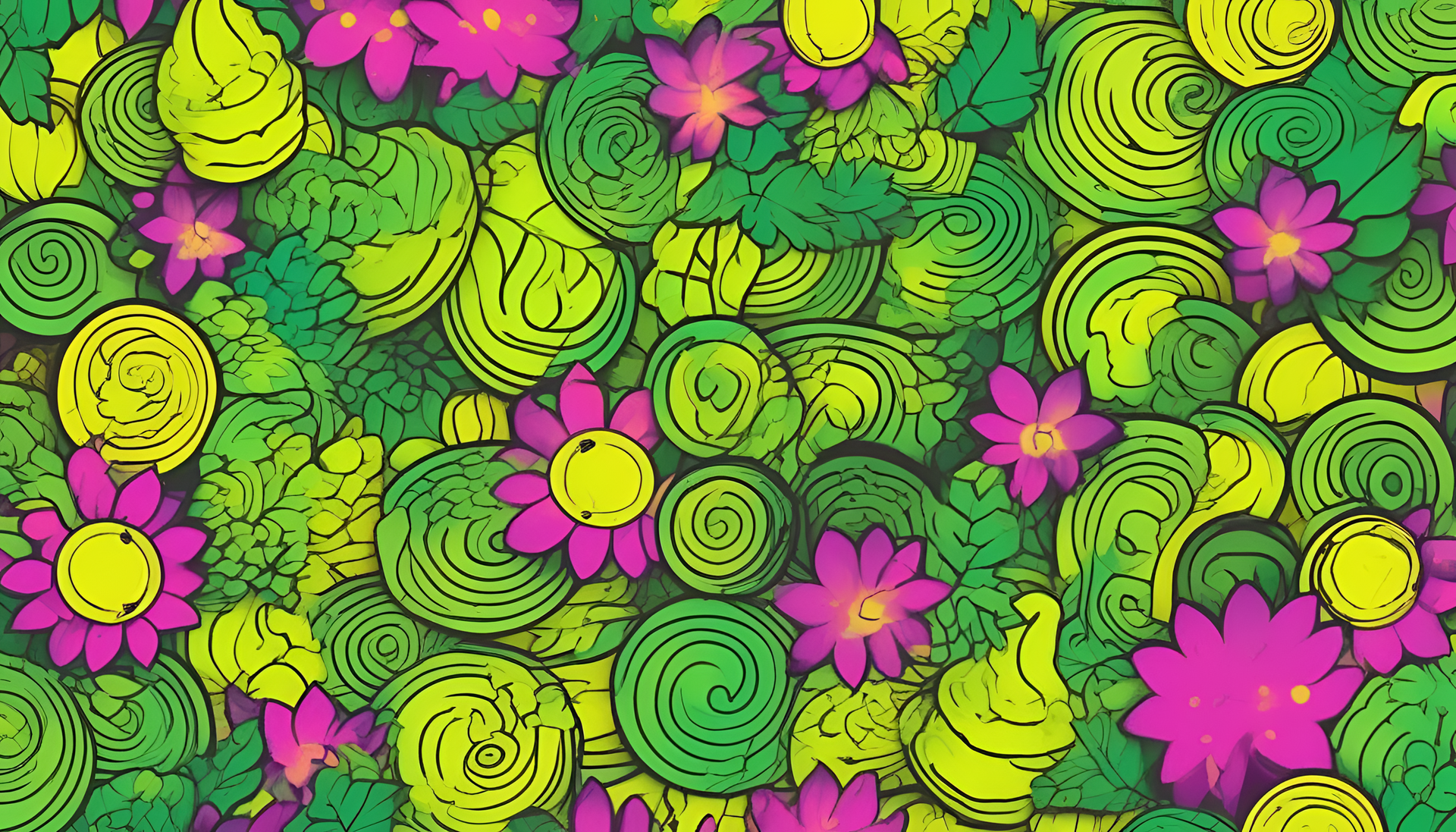 A Cool Green Cute Background