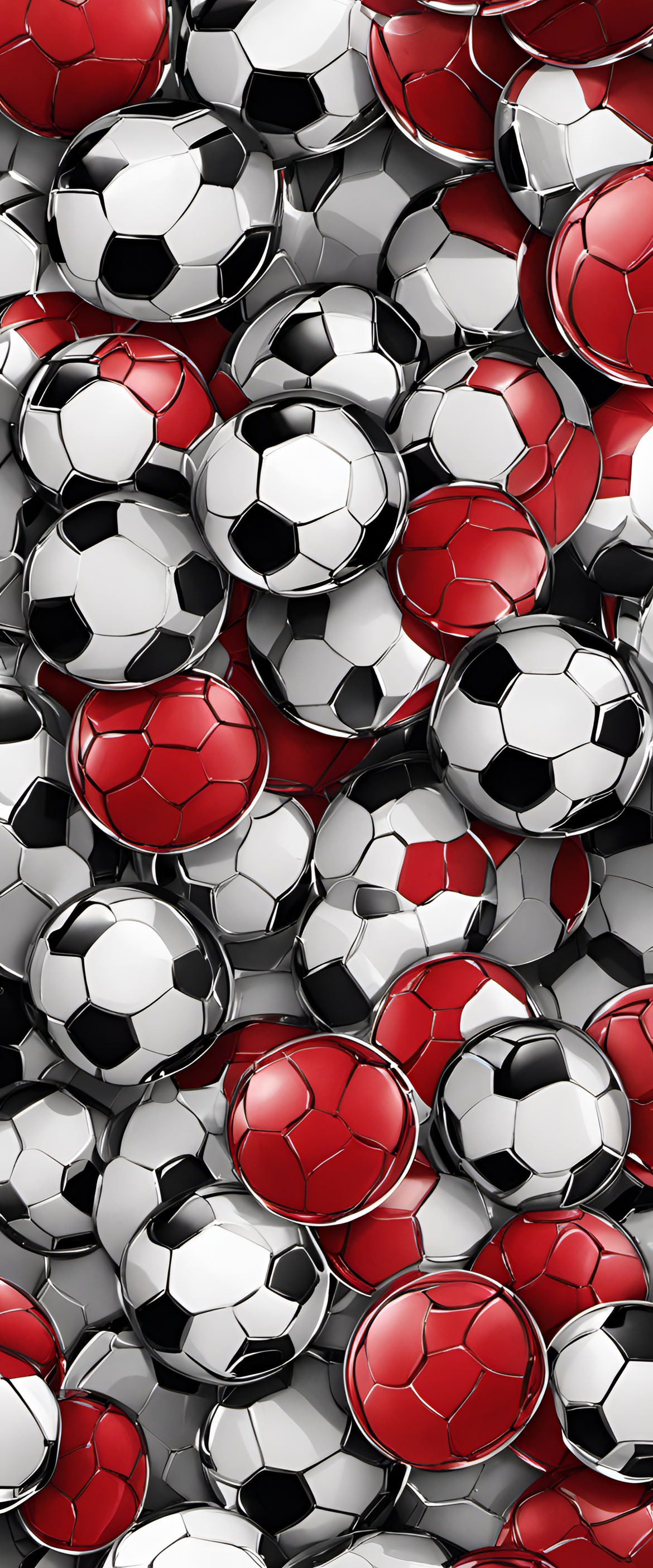 Football-themed phone wallpaper with a dynamic design and vibrant colors.