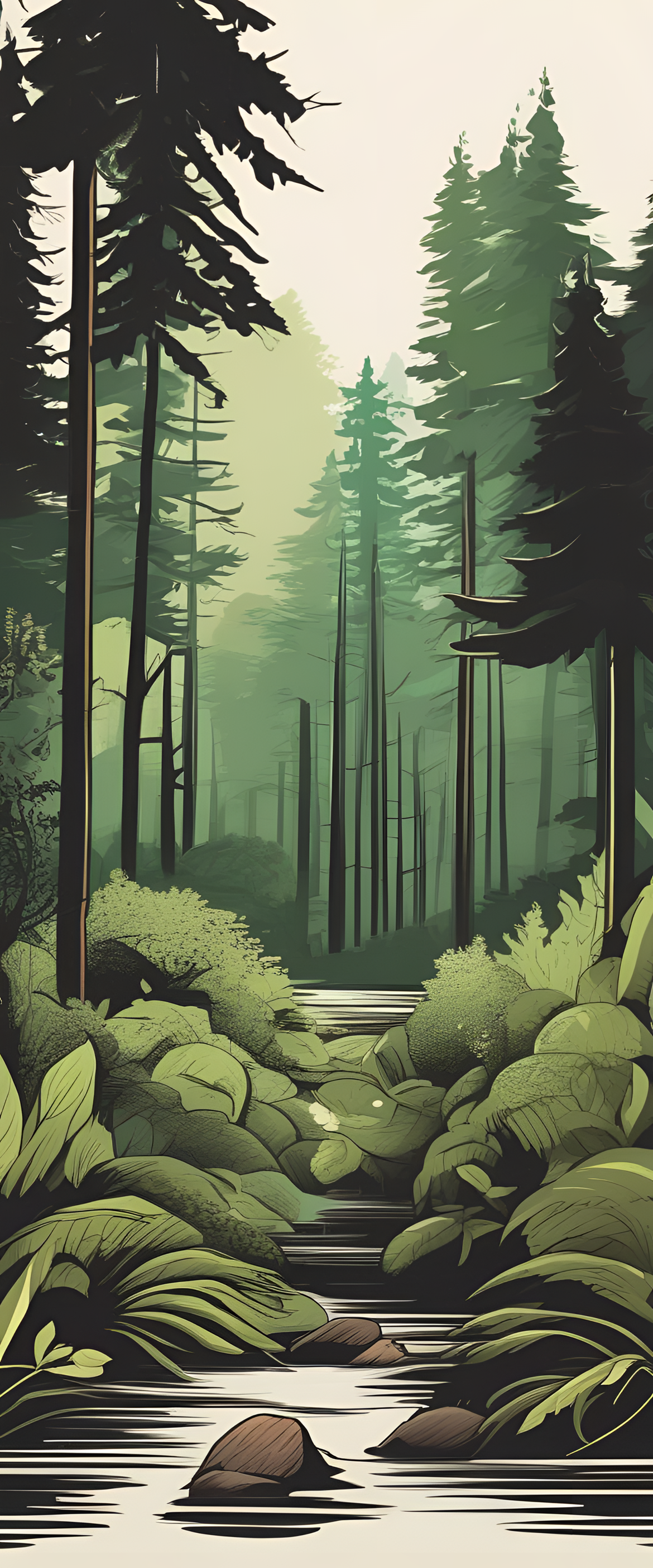 A Forest Background