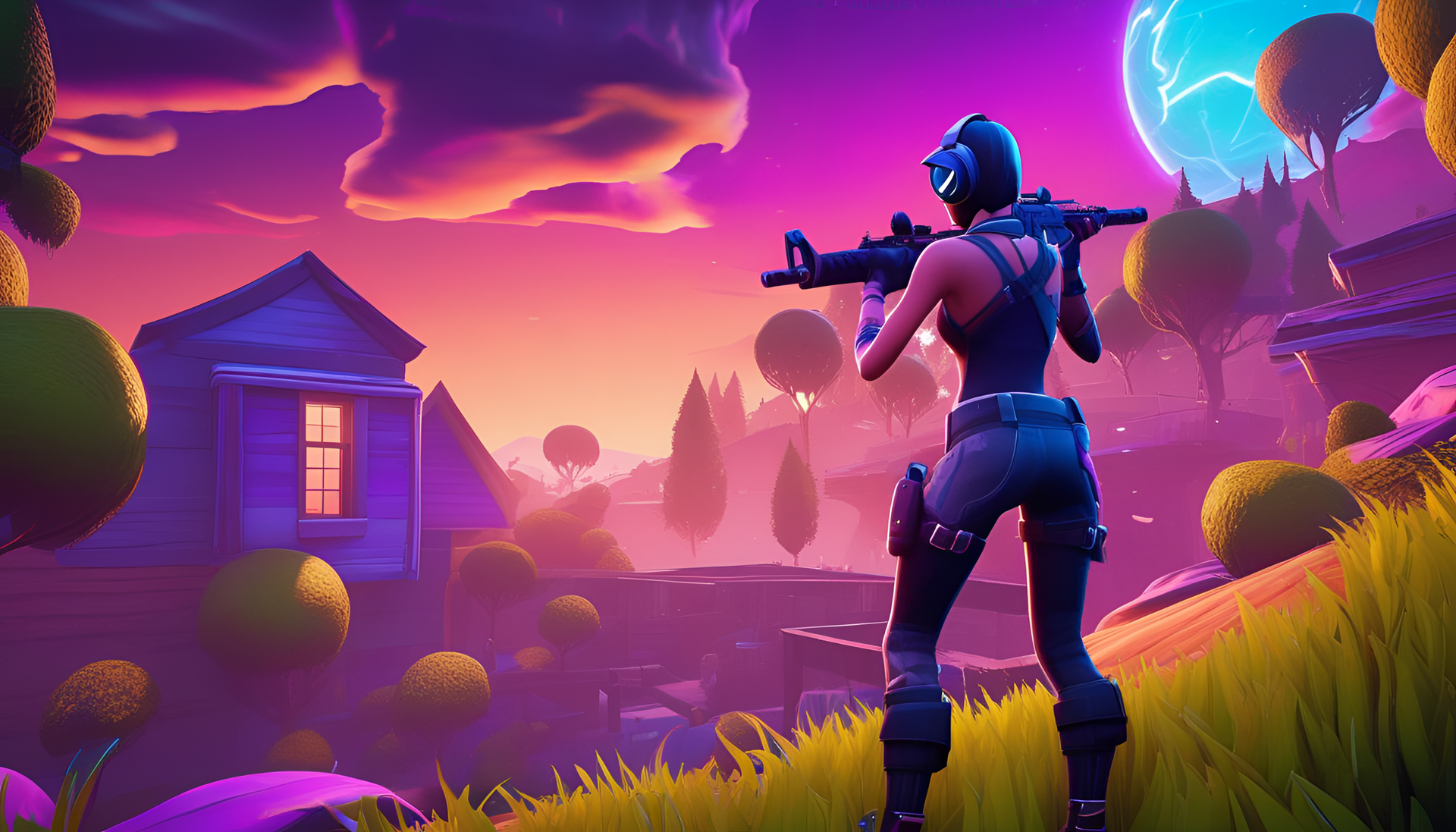 A Fortnite Background