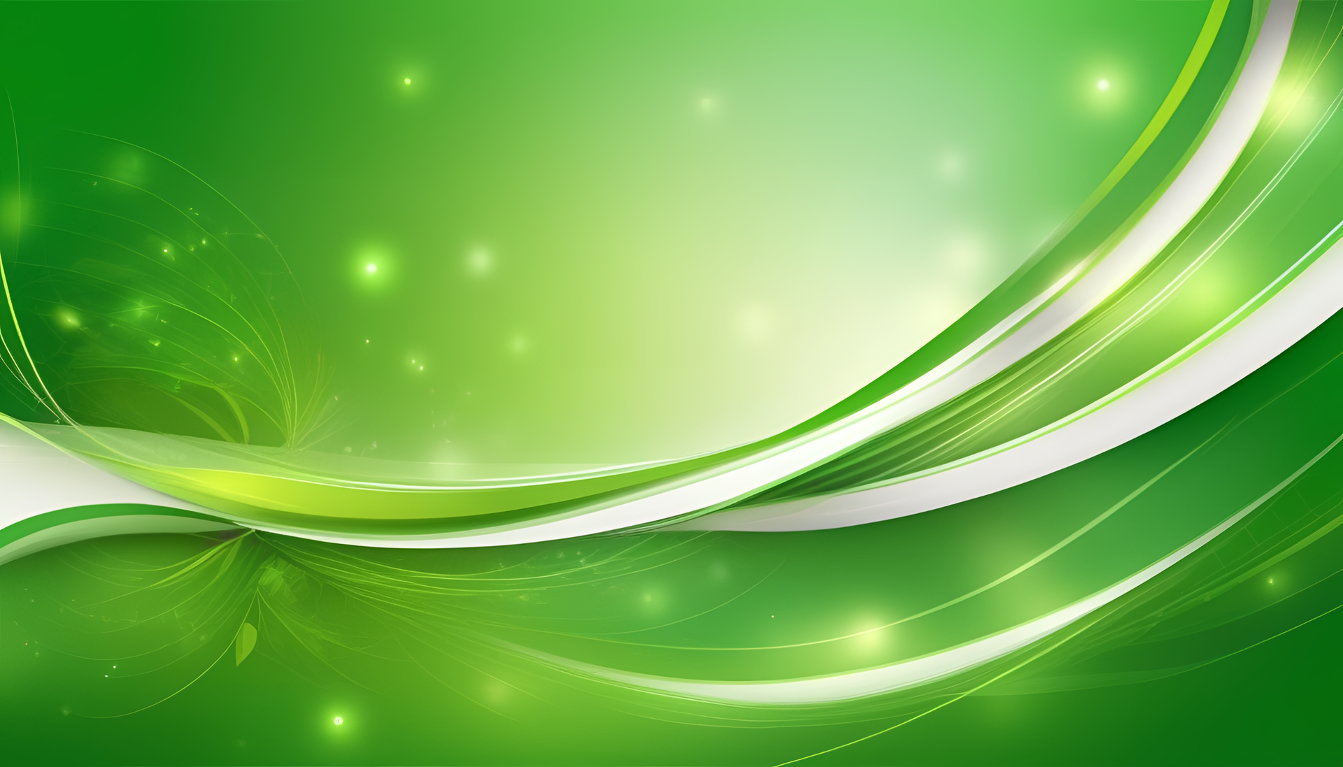 Vibrant green wallpaper with an elegant design.