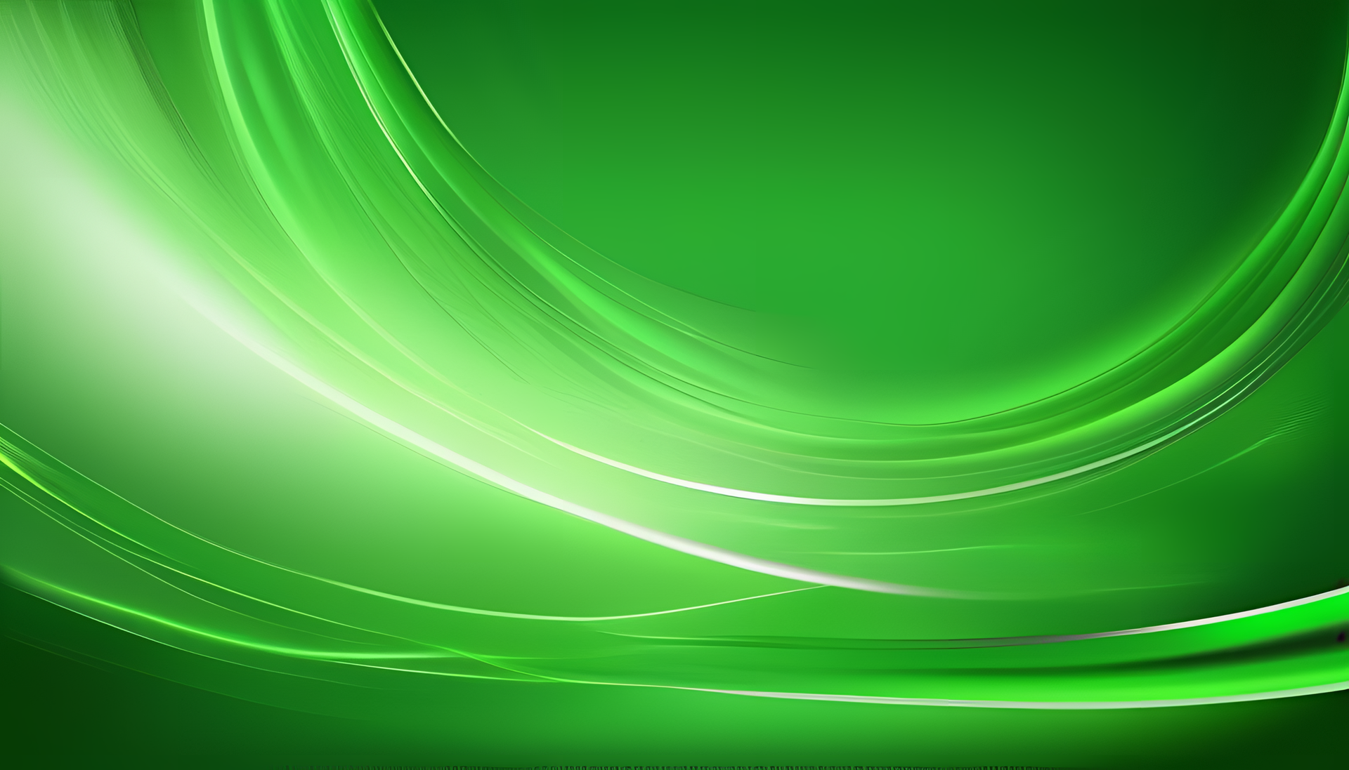 Green glowing abstract pattern.