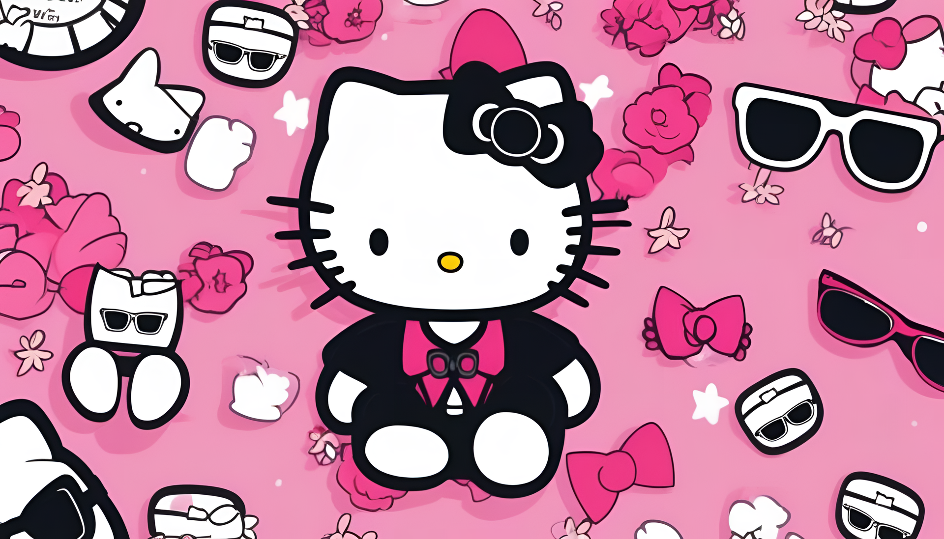 A Hello Kitty Background