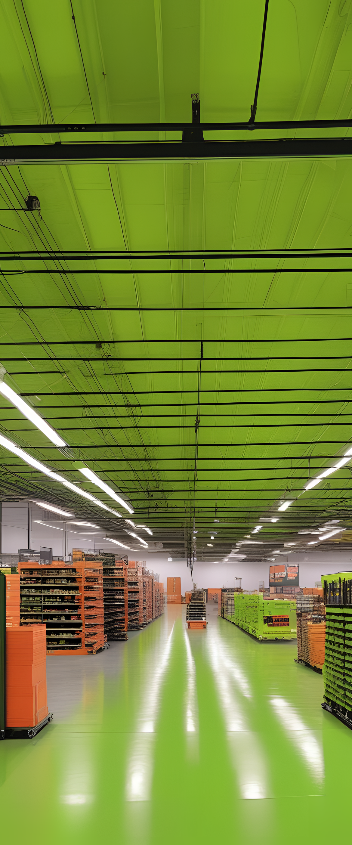 A Cool Green Home Depot Wallpaper