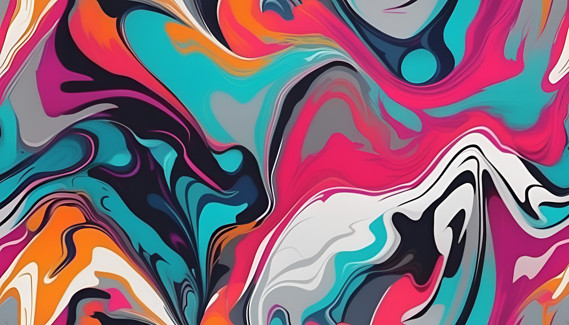 Graffiti-inspired marble desktop wallpaper