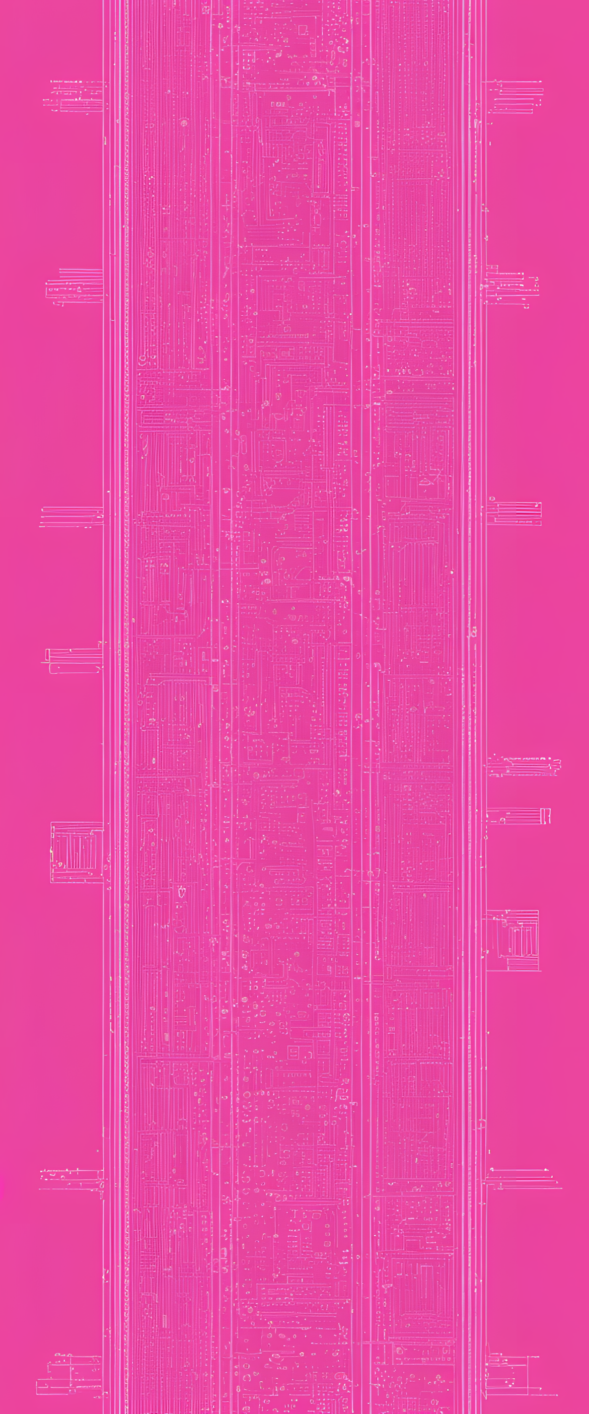 Pink aesthetic ASCII art profile picture