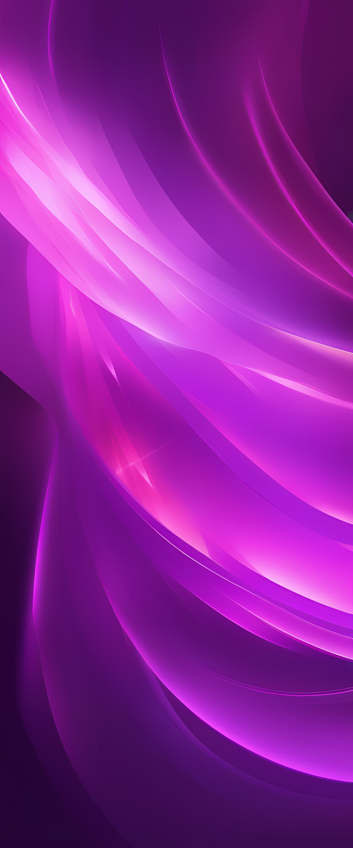 Vibrant glowing purple background.