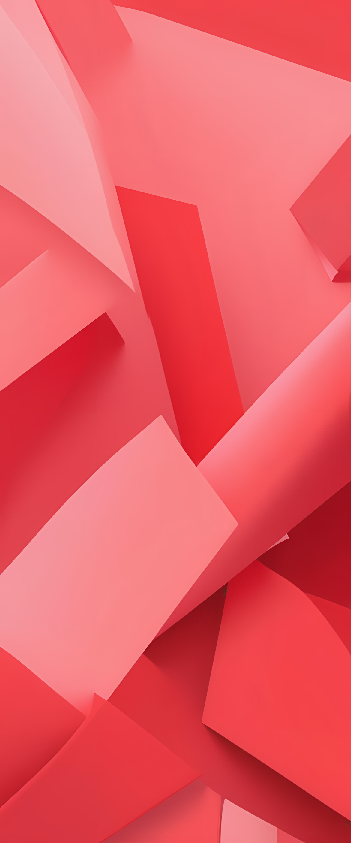 Pastel colored background with shades of red for phone wallpaper.