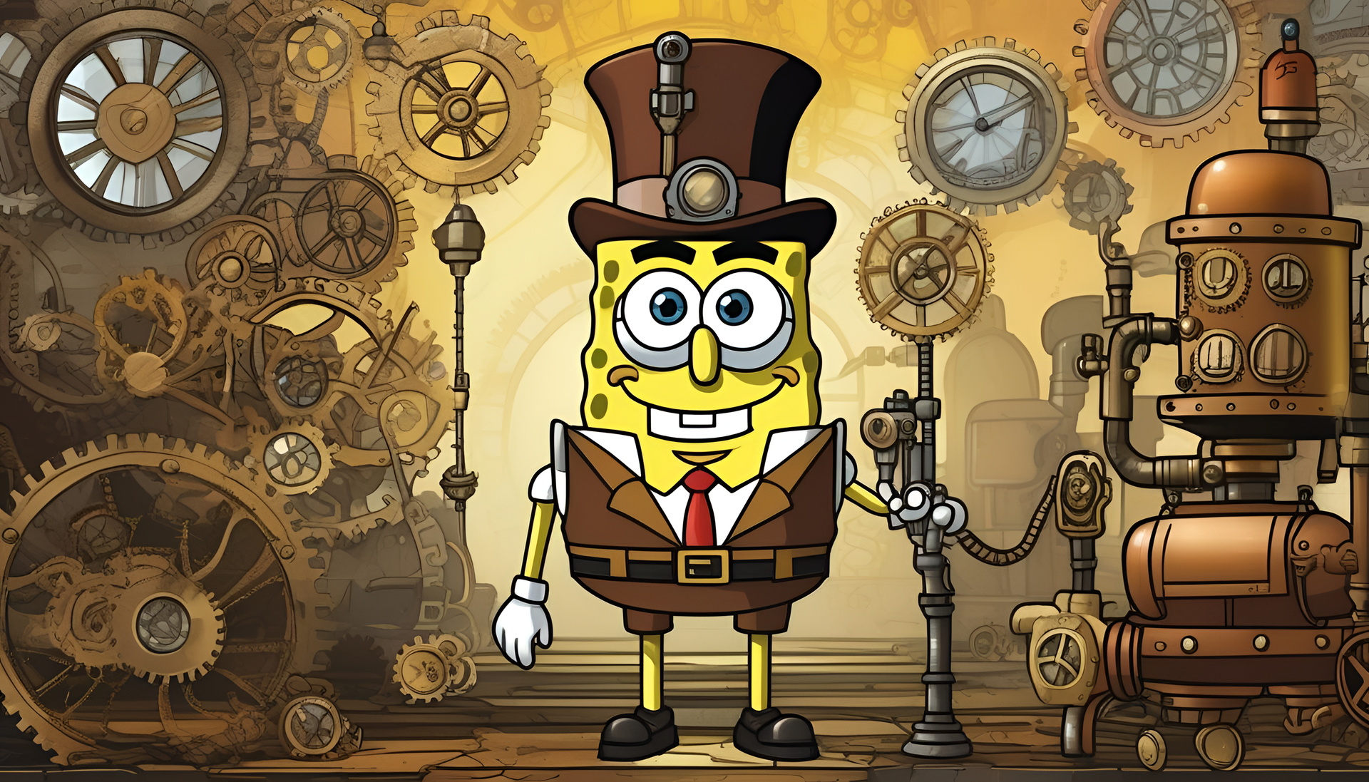 A Spongebob Background