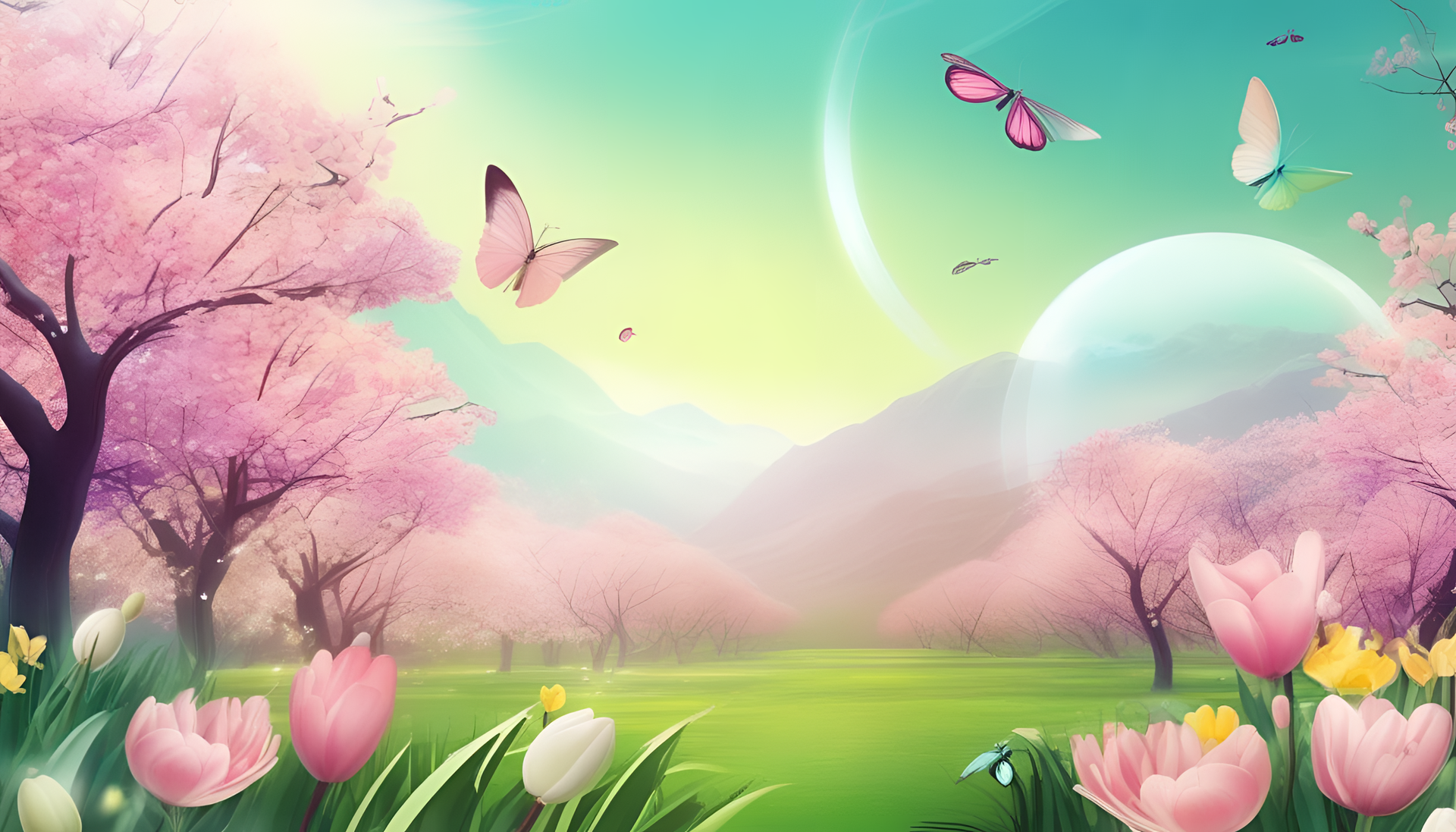 A Spring Background