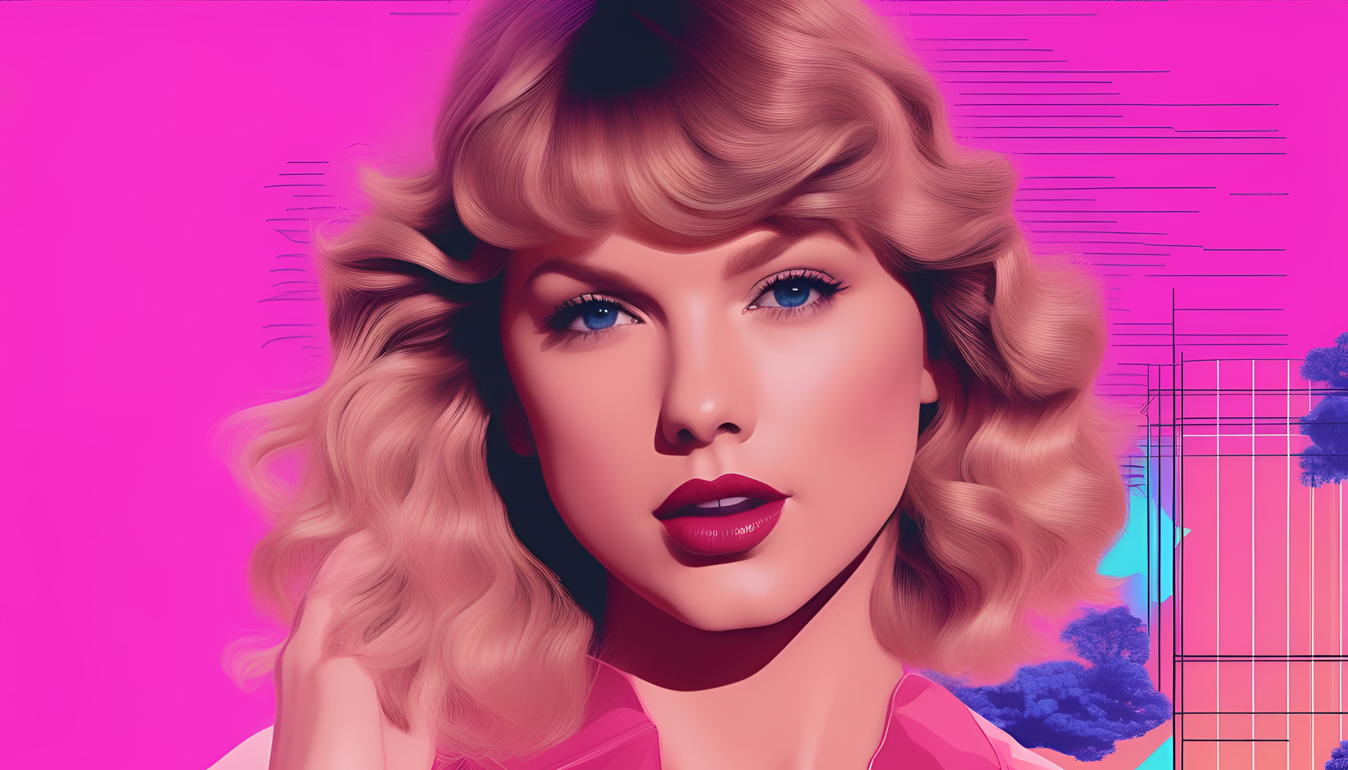 A Taylor Swift Wallpaper