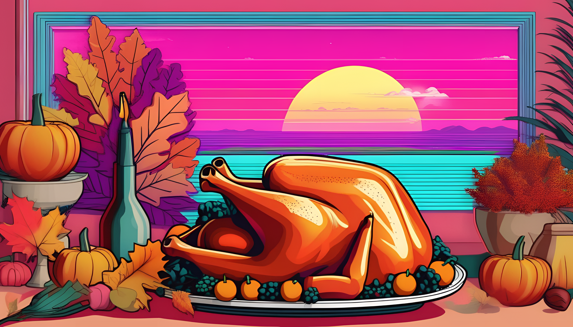 A Thanksgiving Background