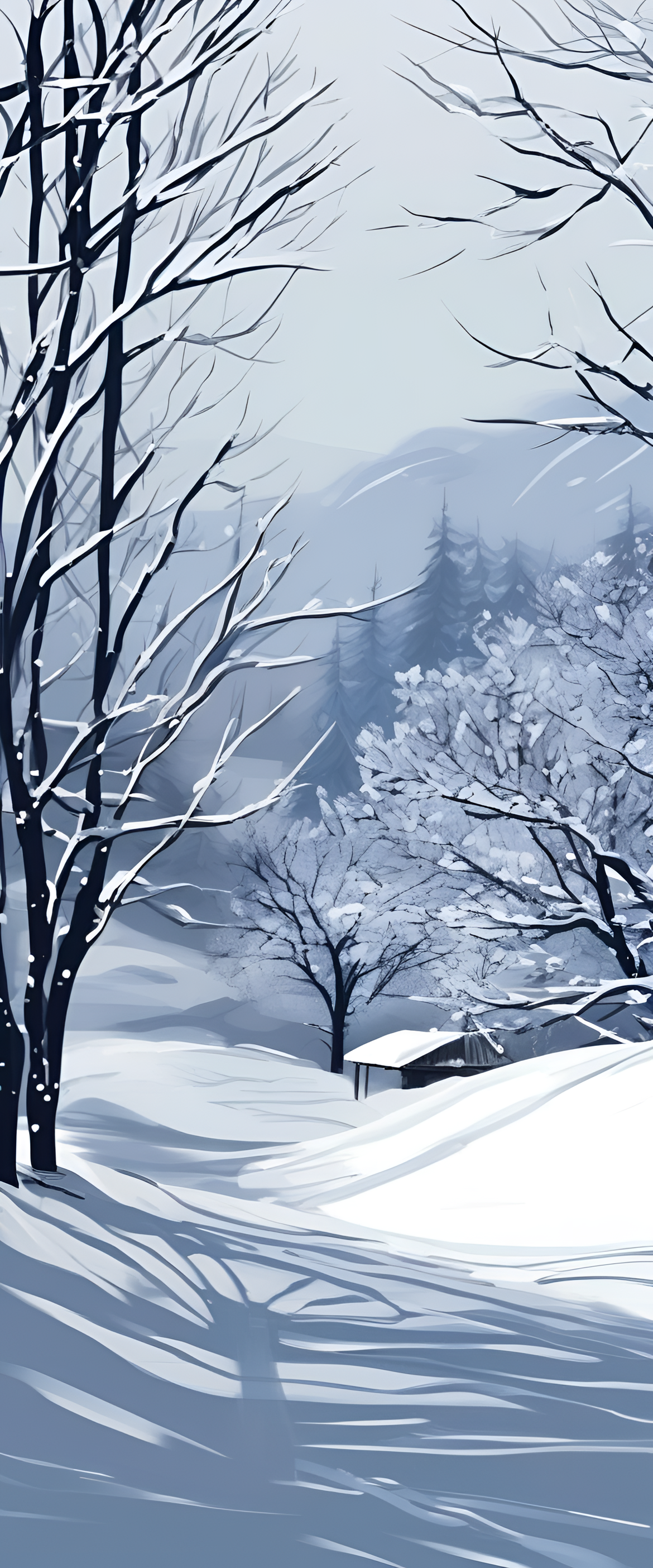 A Winter Background