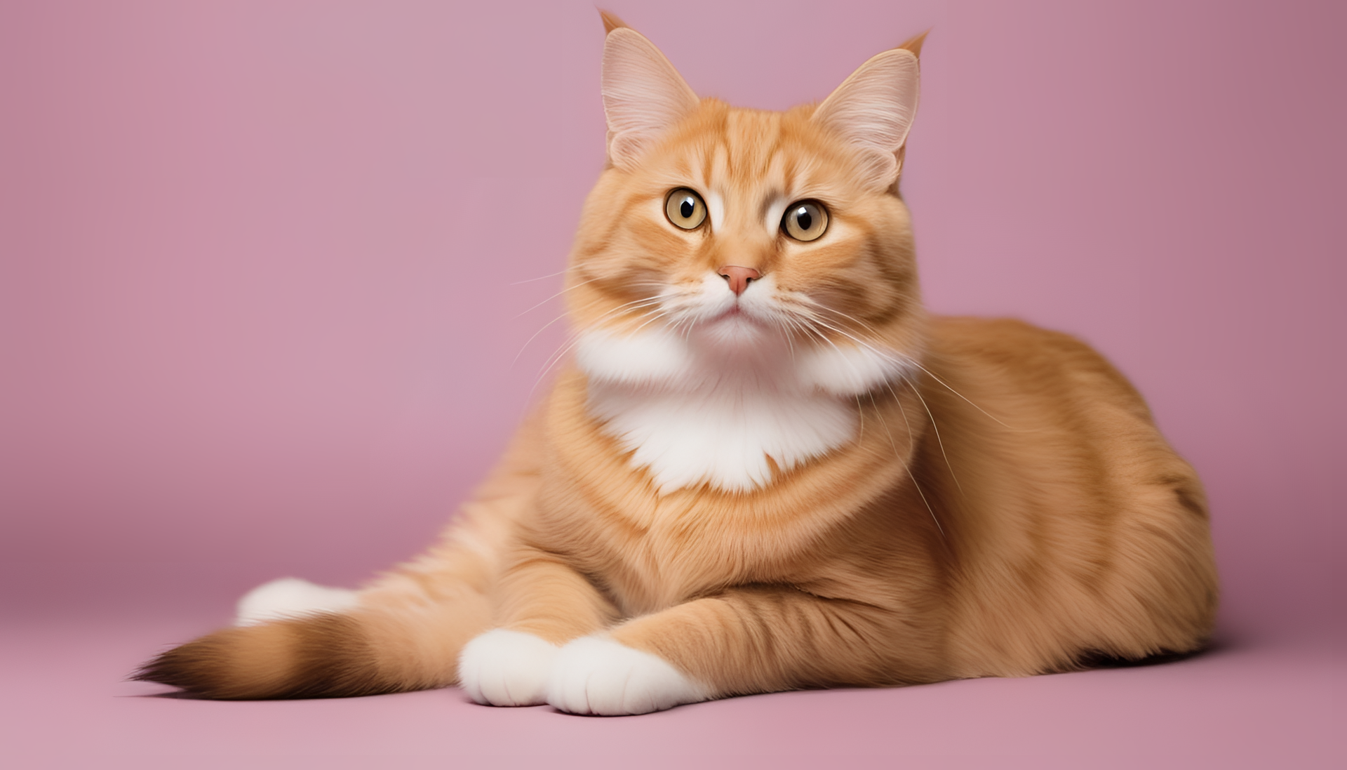 Playful gray cat with green eyes posing in a photoshoot