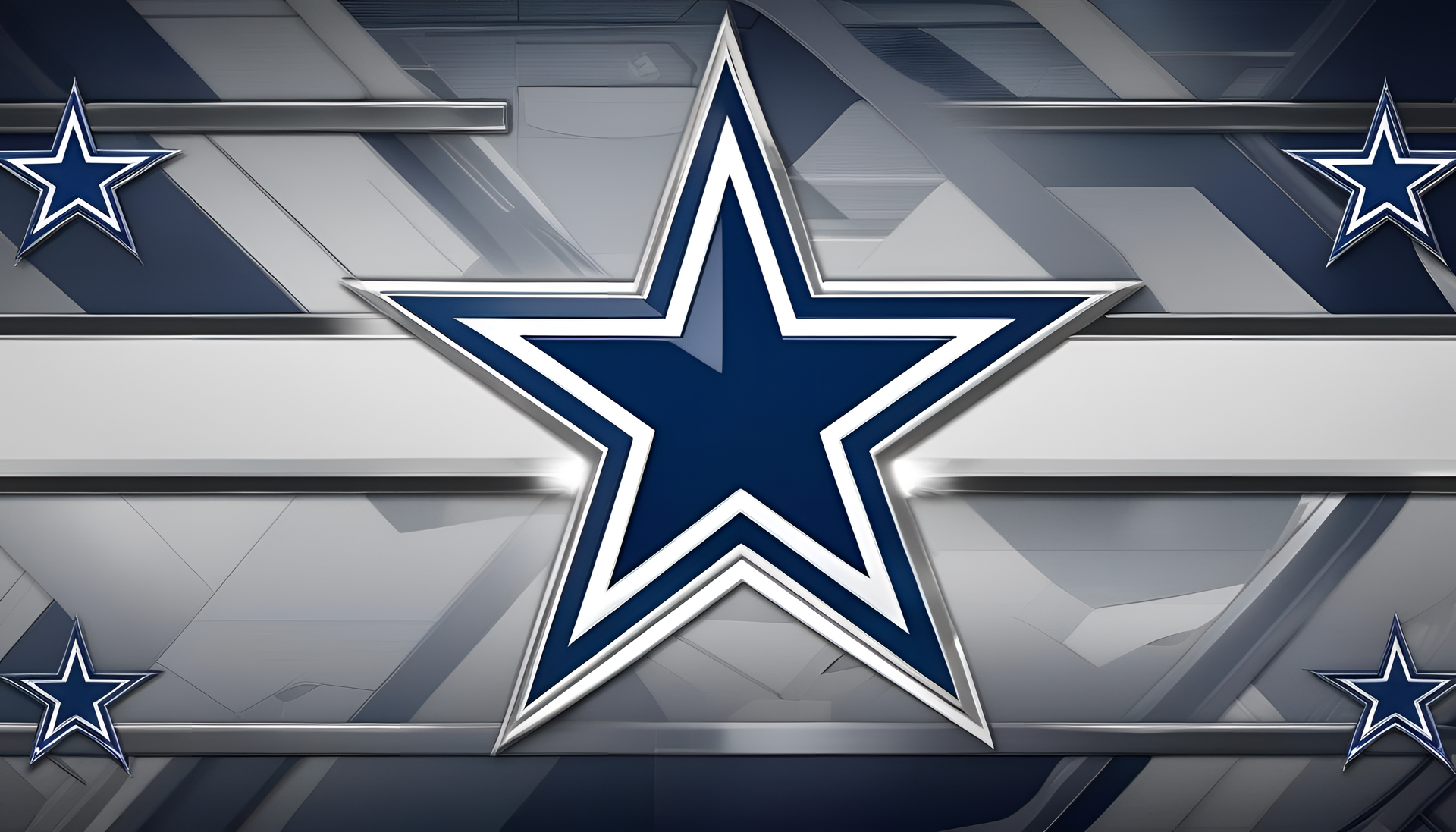 Futuristic Dallas Cowboys wallpaper with award-winning design.