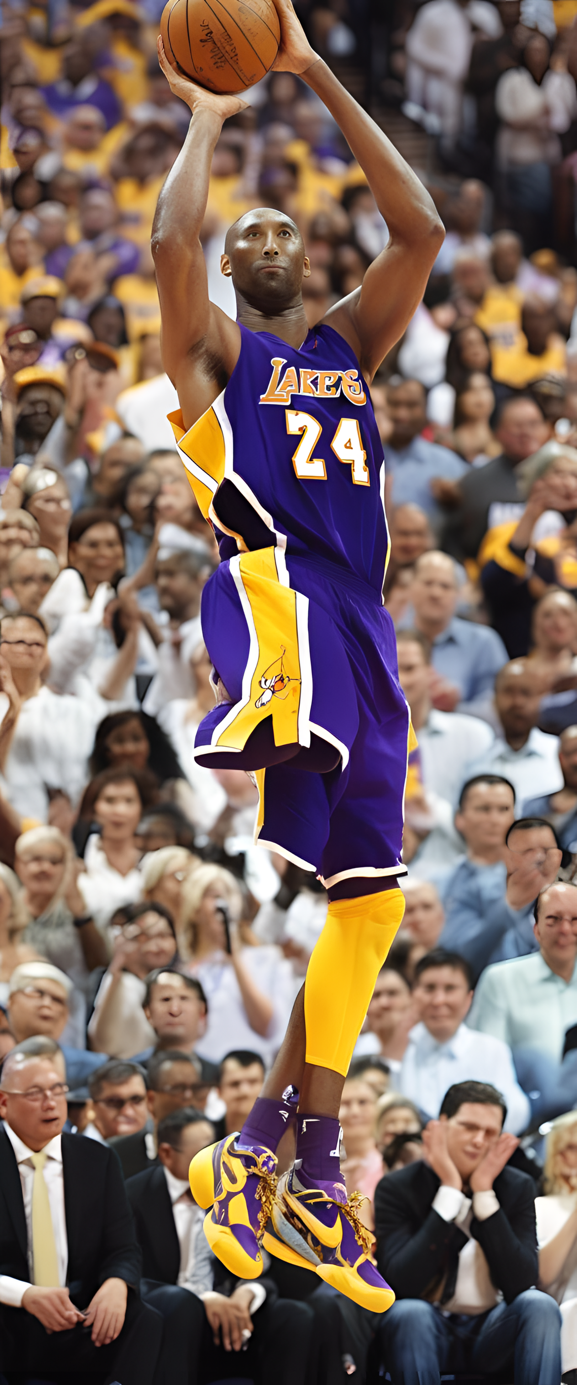 Kobe-inspired phone wallpaper featuring a stunning design.