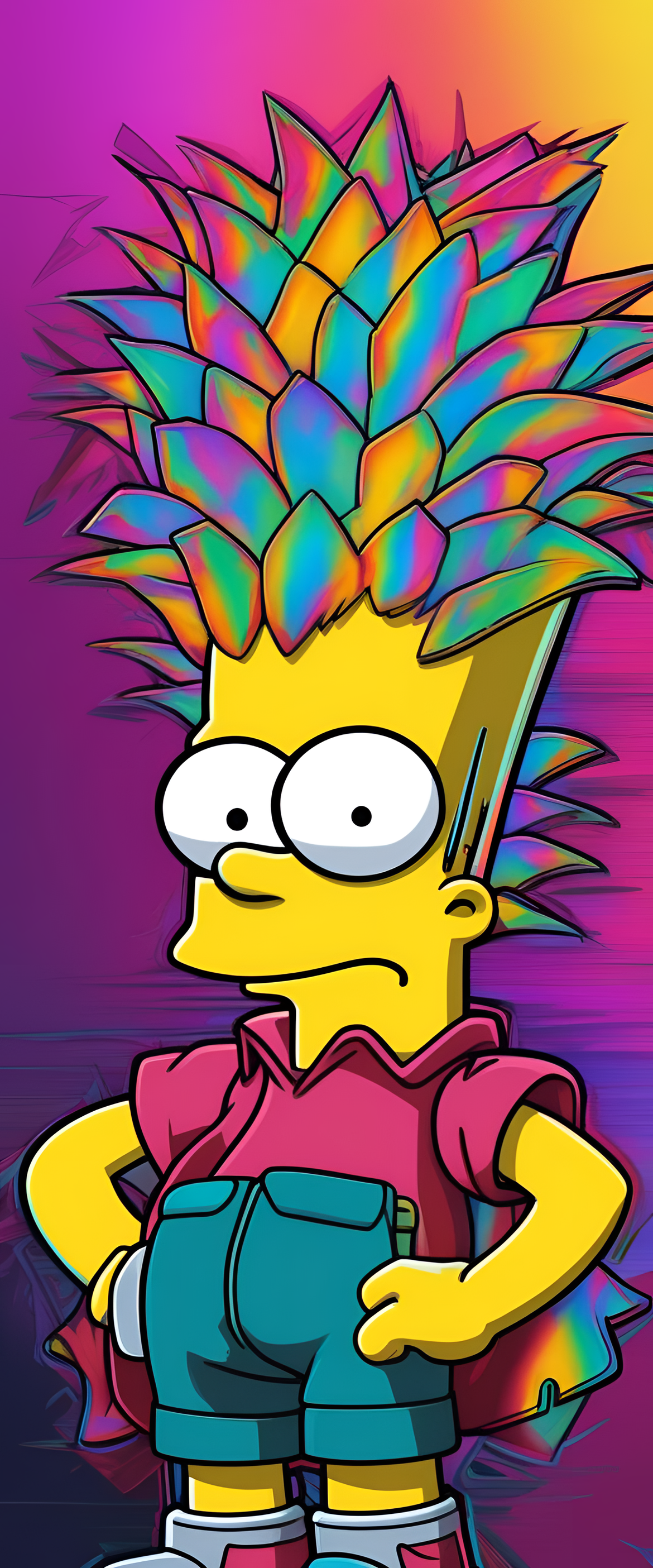 A Bart Simpson Wallpaper