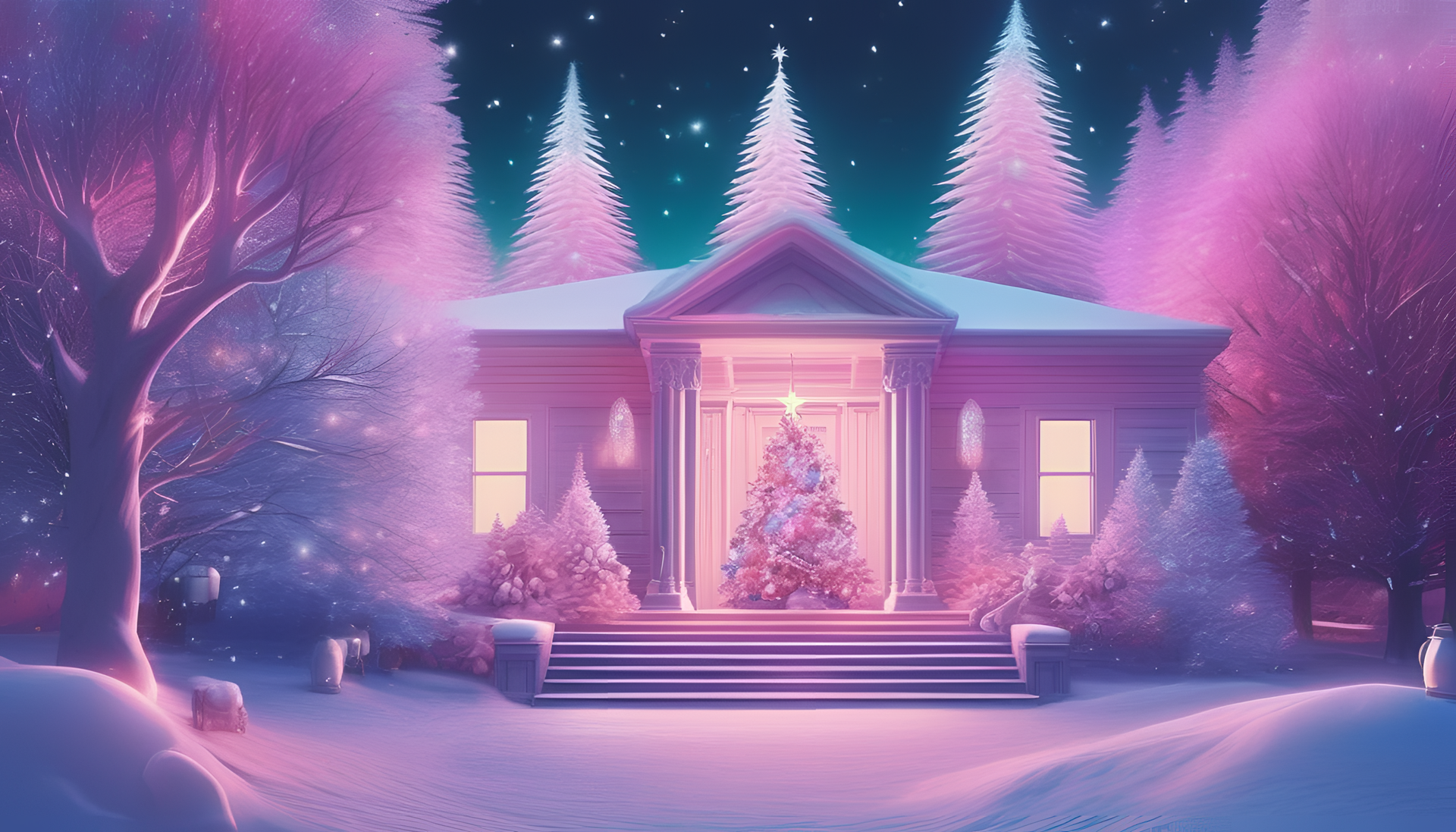 A Christmas Aesthetic Wallpaper